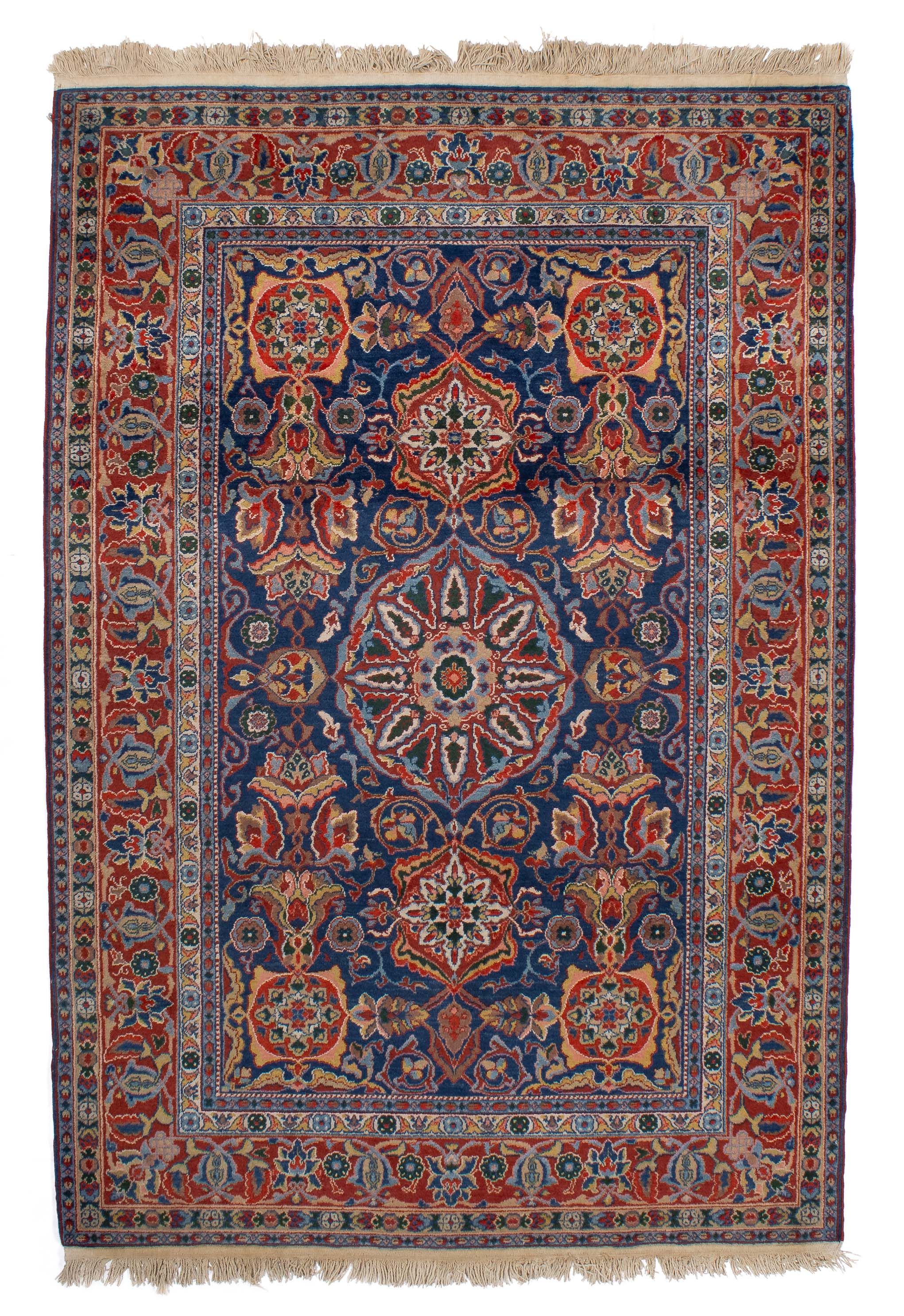 Vintage Armenian Rug Rug <br> 4'7 x 6'7