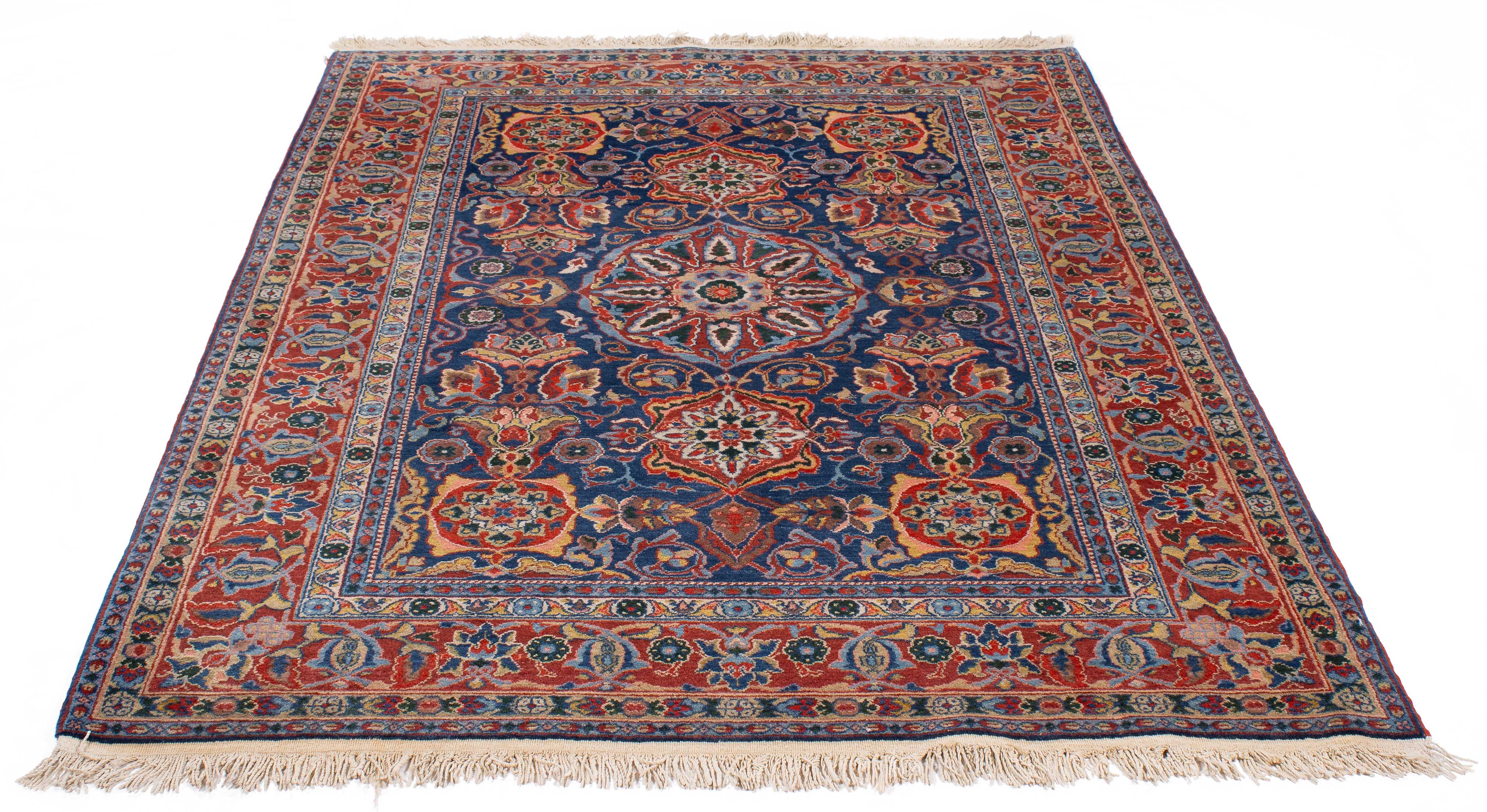 Vintage Armenian Rug Rug <br> 4'7 x 6'7