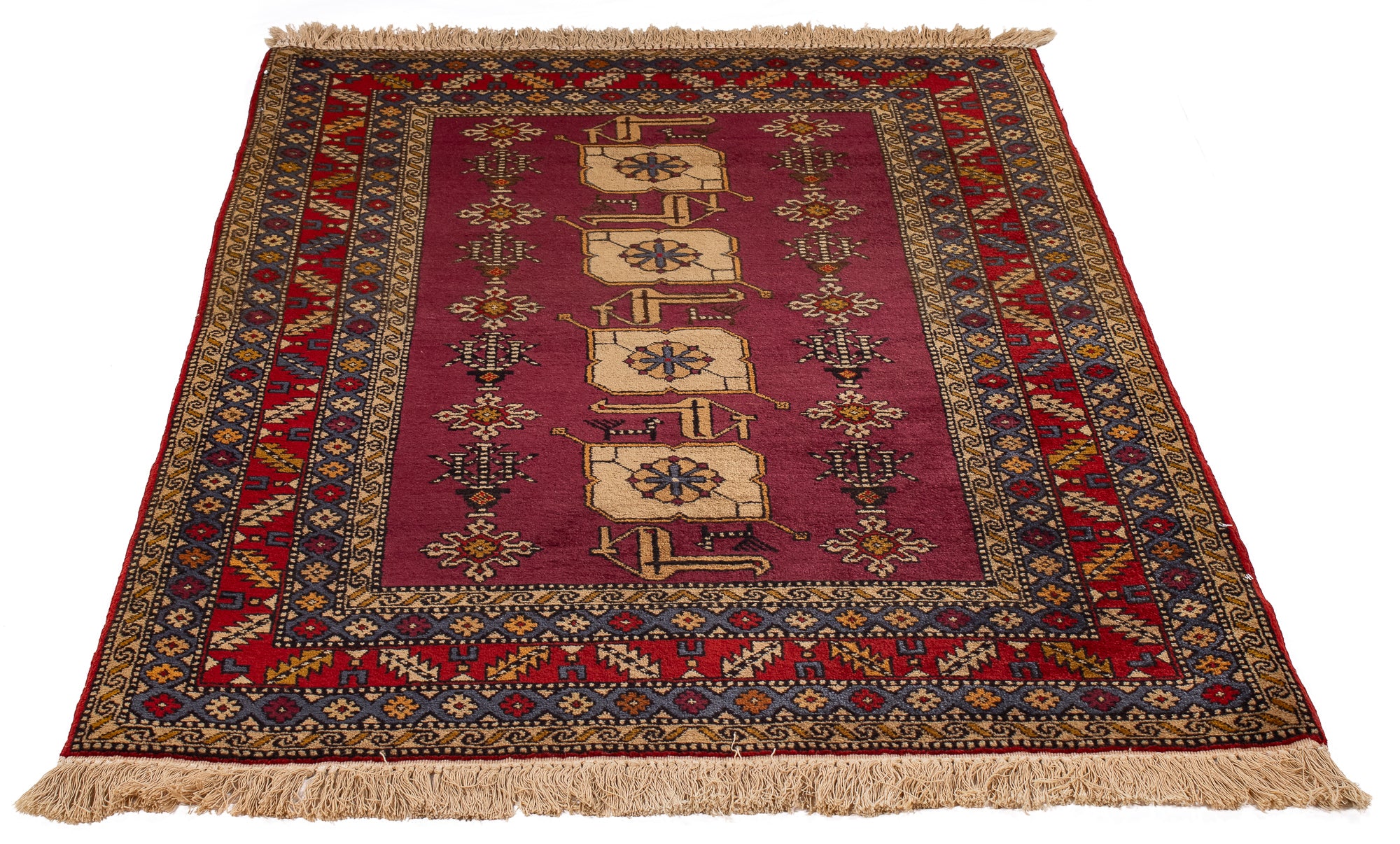 Shirvan Pakistan Rug <br> 3'2' x 5'1'