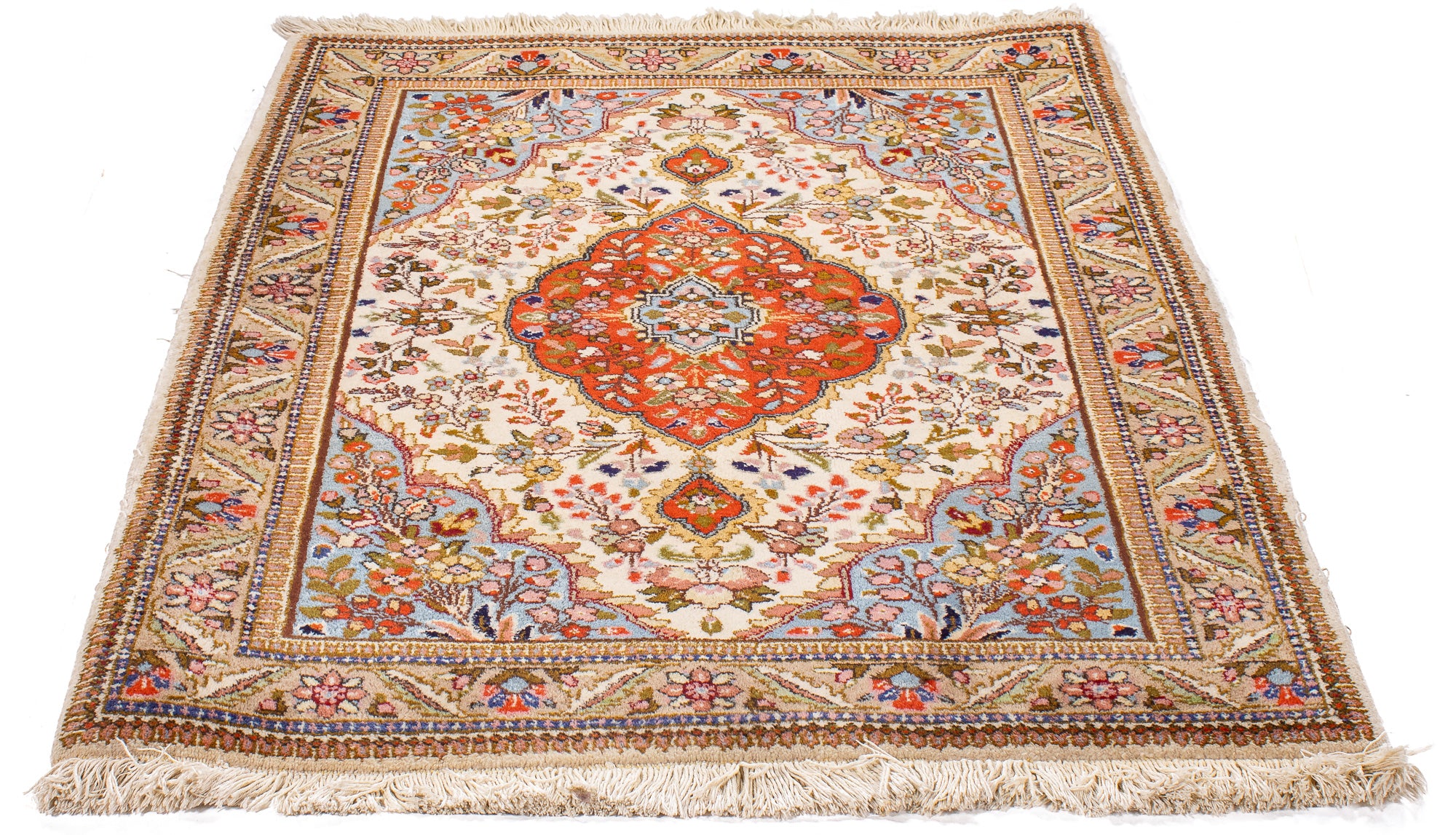 Persia Tabriz Rug <br> 3'8' x 5'0'