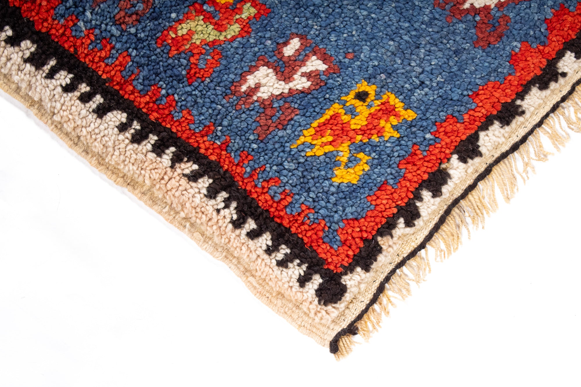 Tribal Moroccan Rug Rug <br> 3'4' x 4'8'