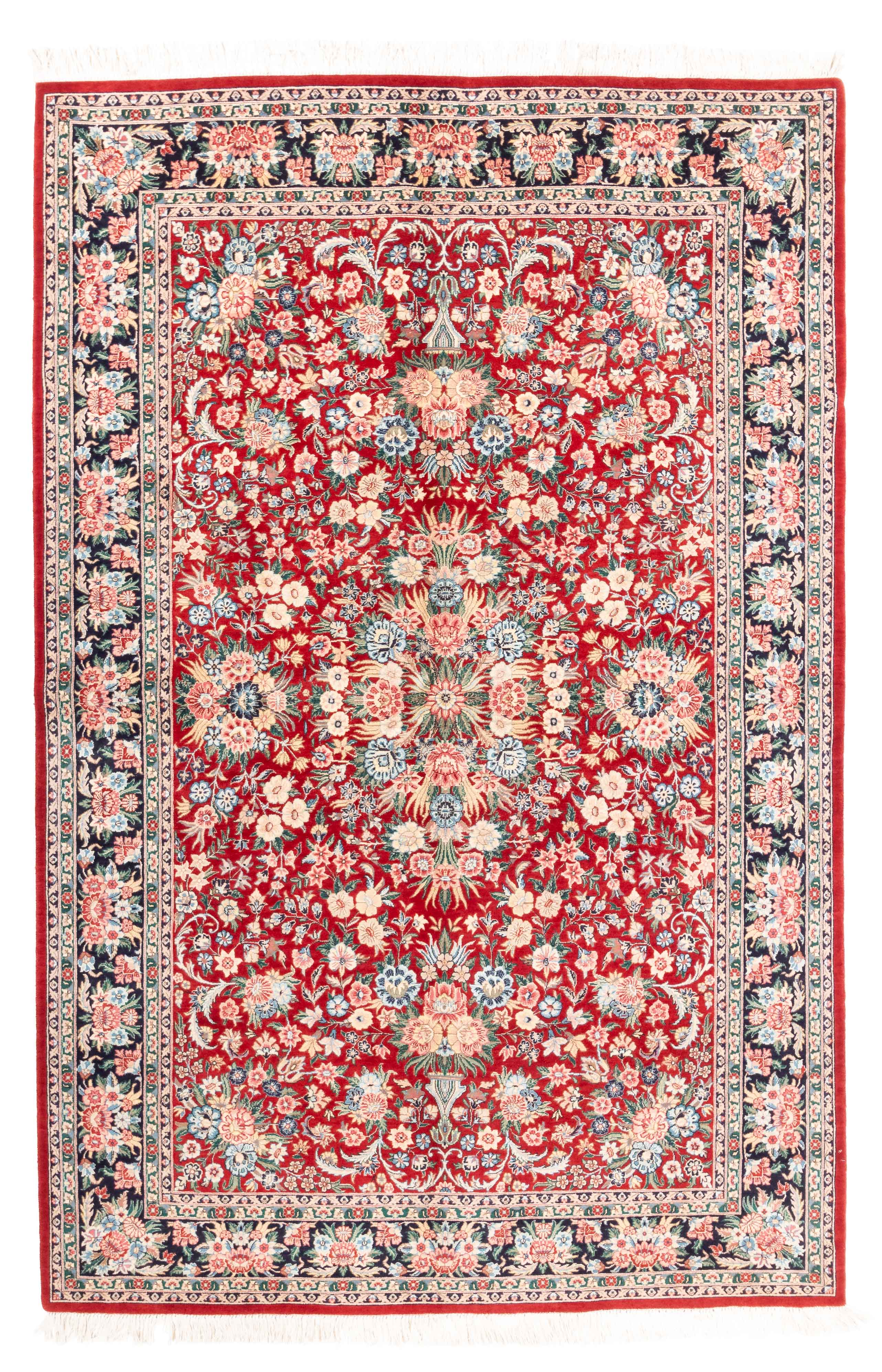 New Pakistan Tehran Design Rug <br> 6'1 x 8'11