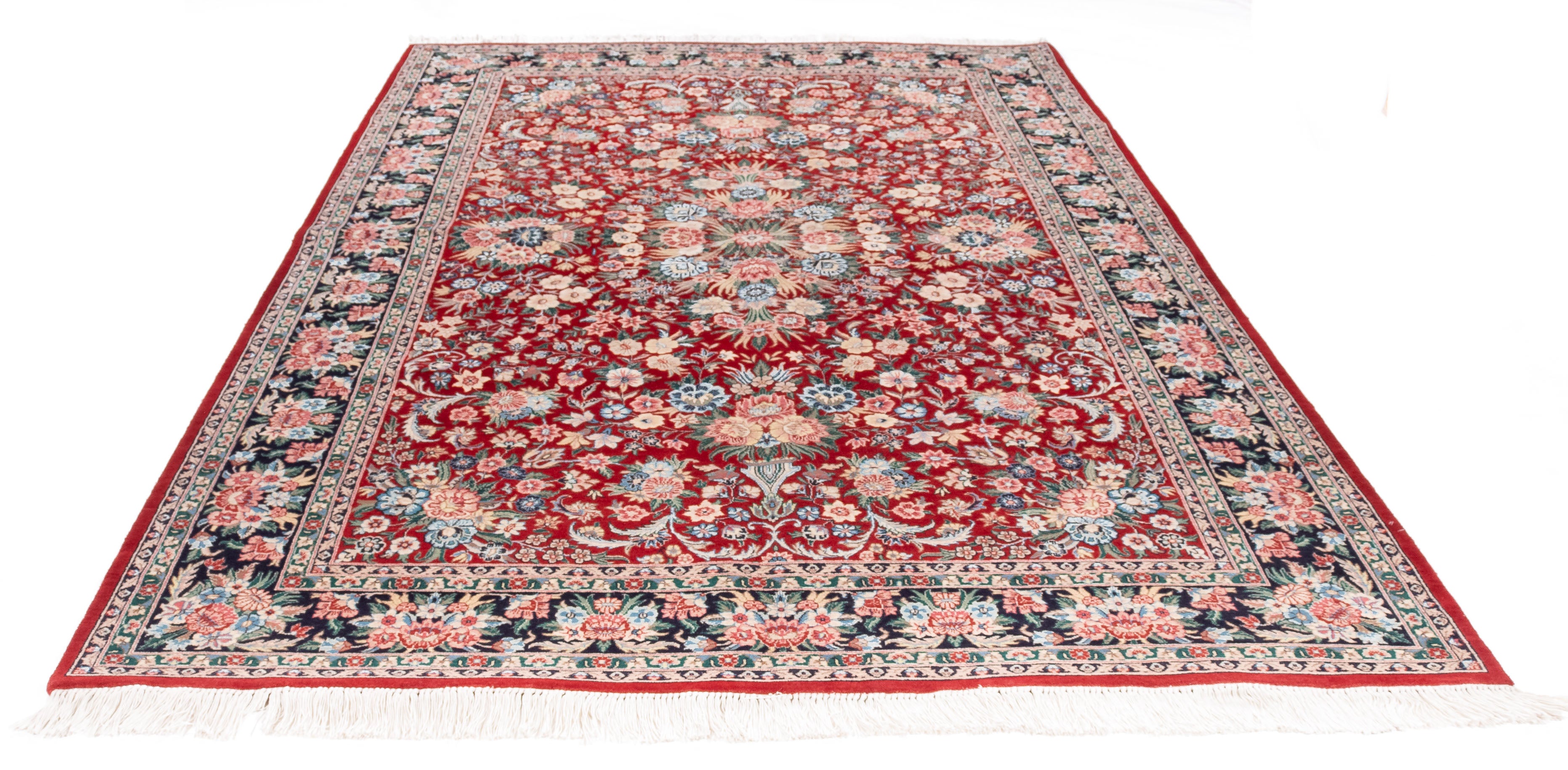 New Pakistan Tehran Design Rug <br> 6'1 x 8'11