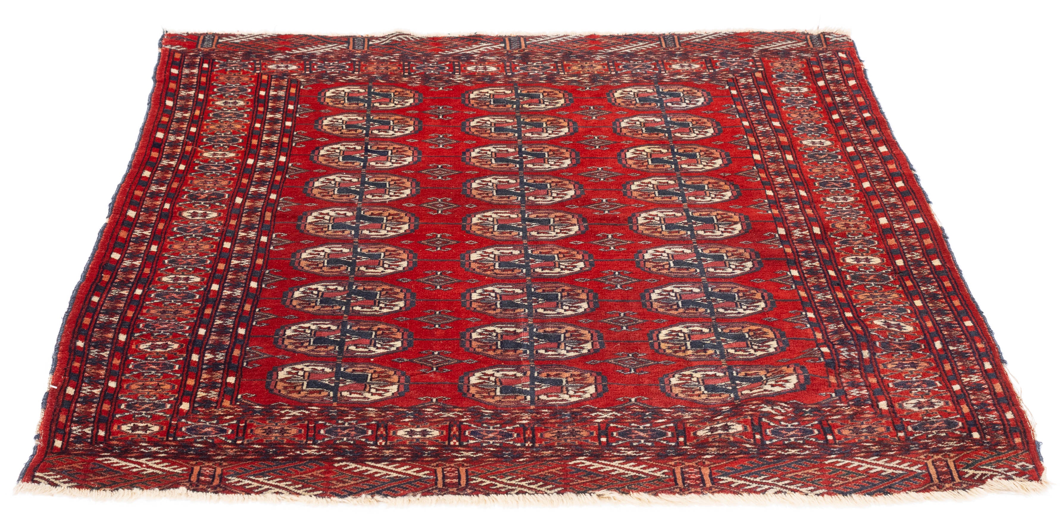 Vintage Turkoman Rug 4'0 x 5'0