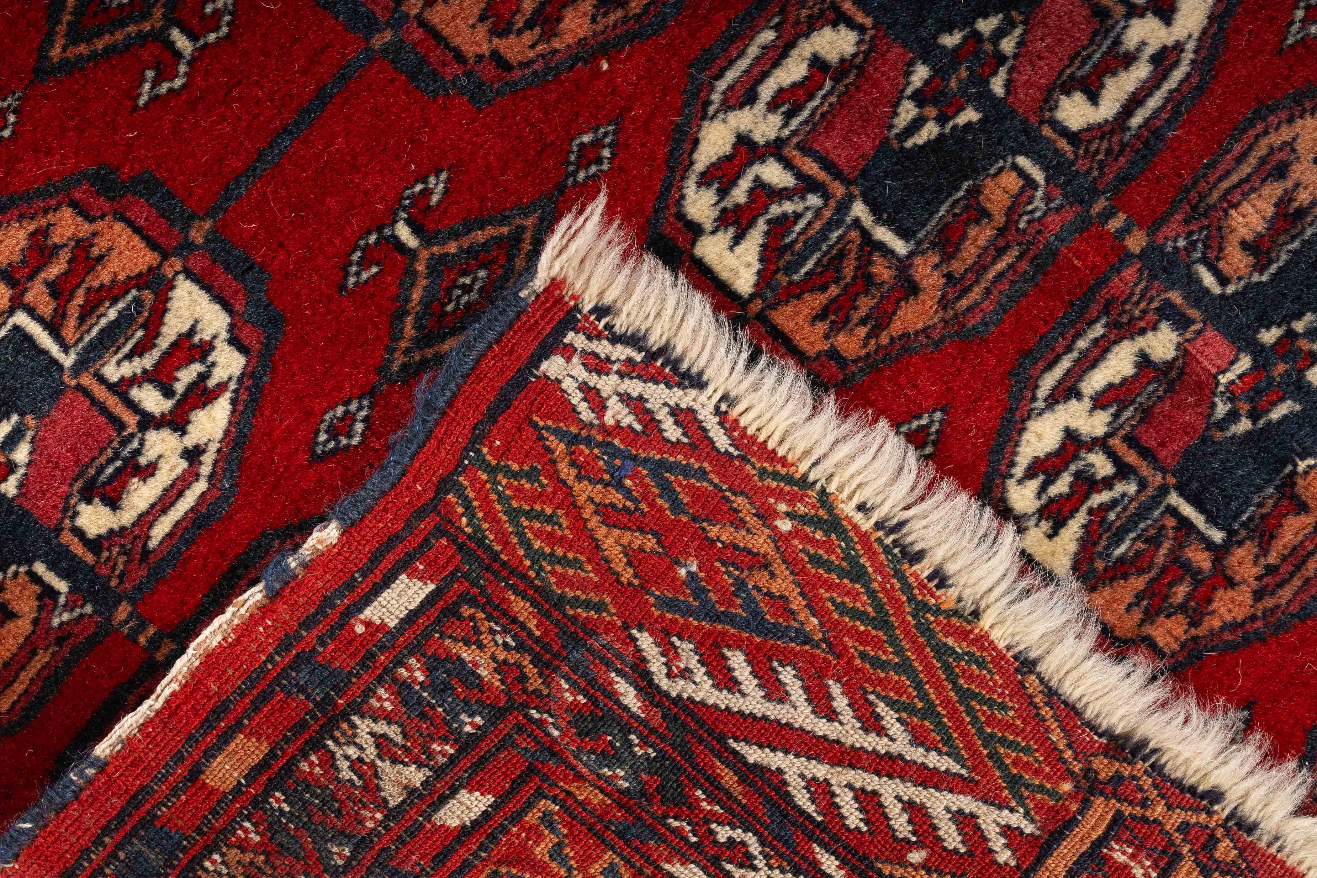 Vintage Turkoman Rug 4'0 x 5'0