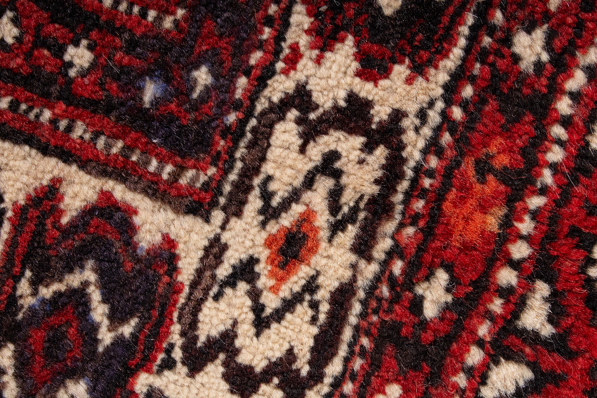 Afghanistan Bokhara Rug <br> 3'7' x 5'1'