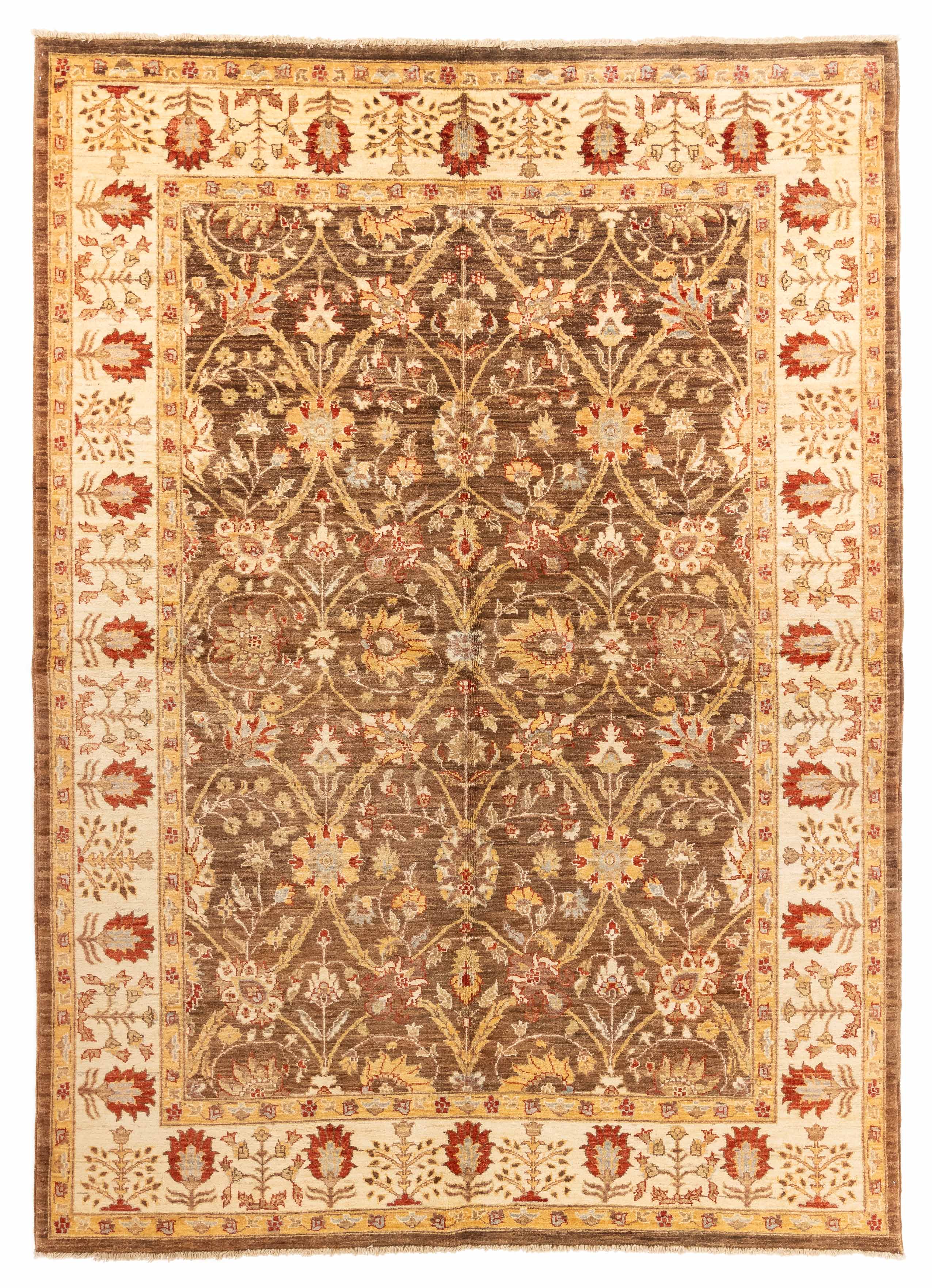 New Afghan Ghazni Rug <br> 6'1 x 8'6