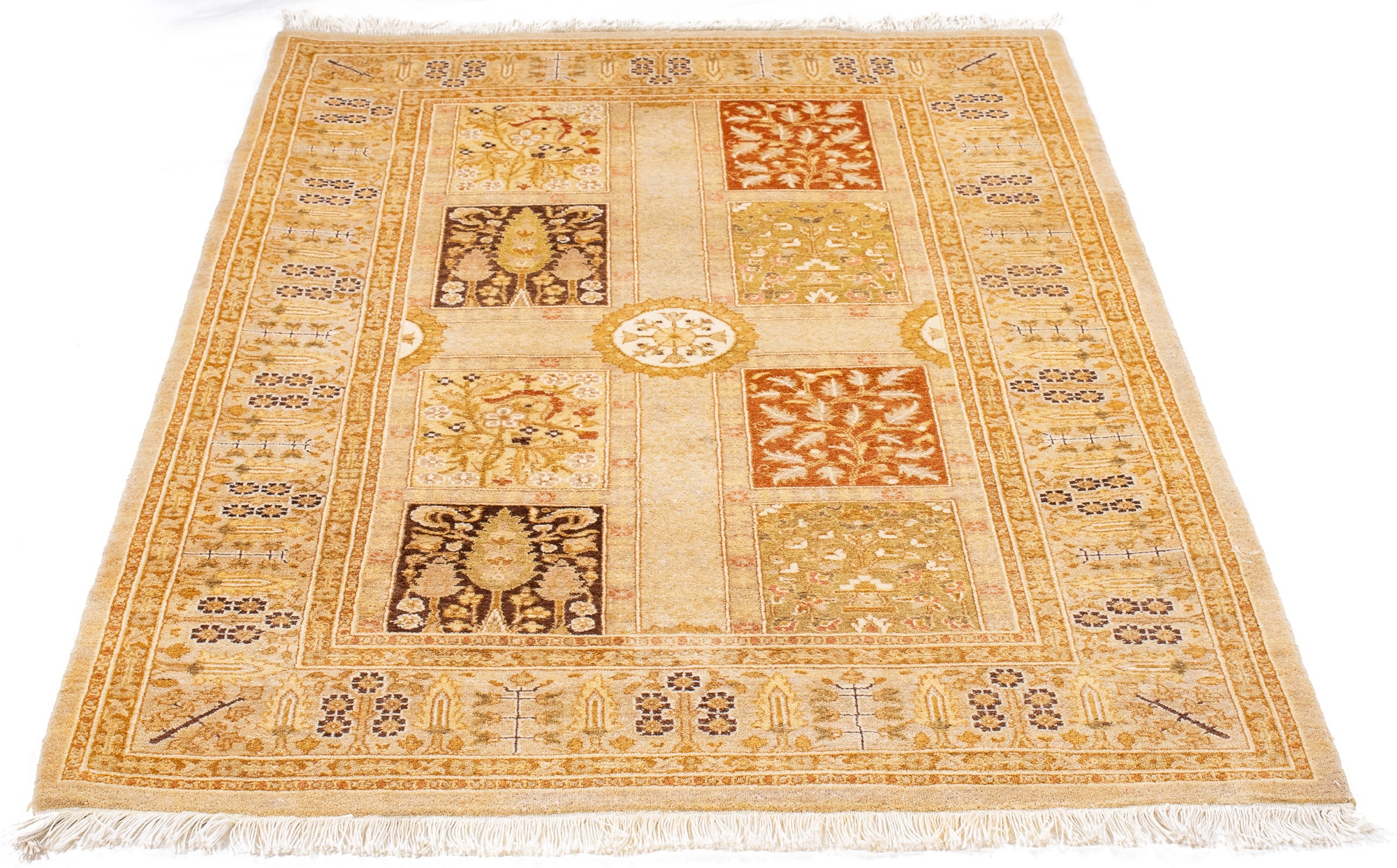 Pakistan Serapi, Book Cover Design Rug <br> 3'3' x 5'1'