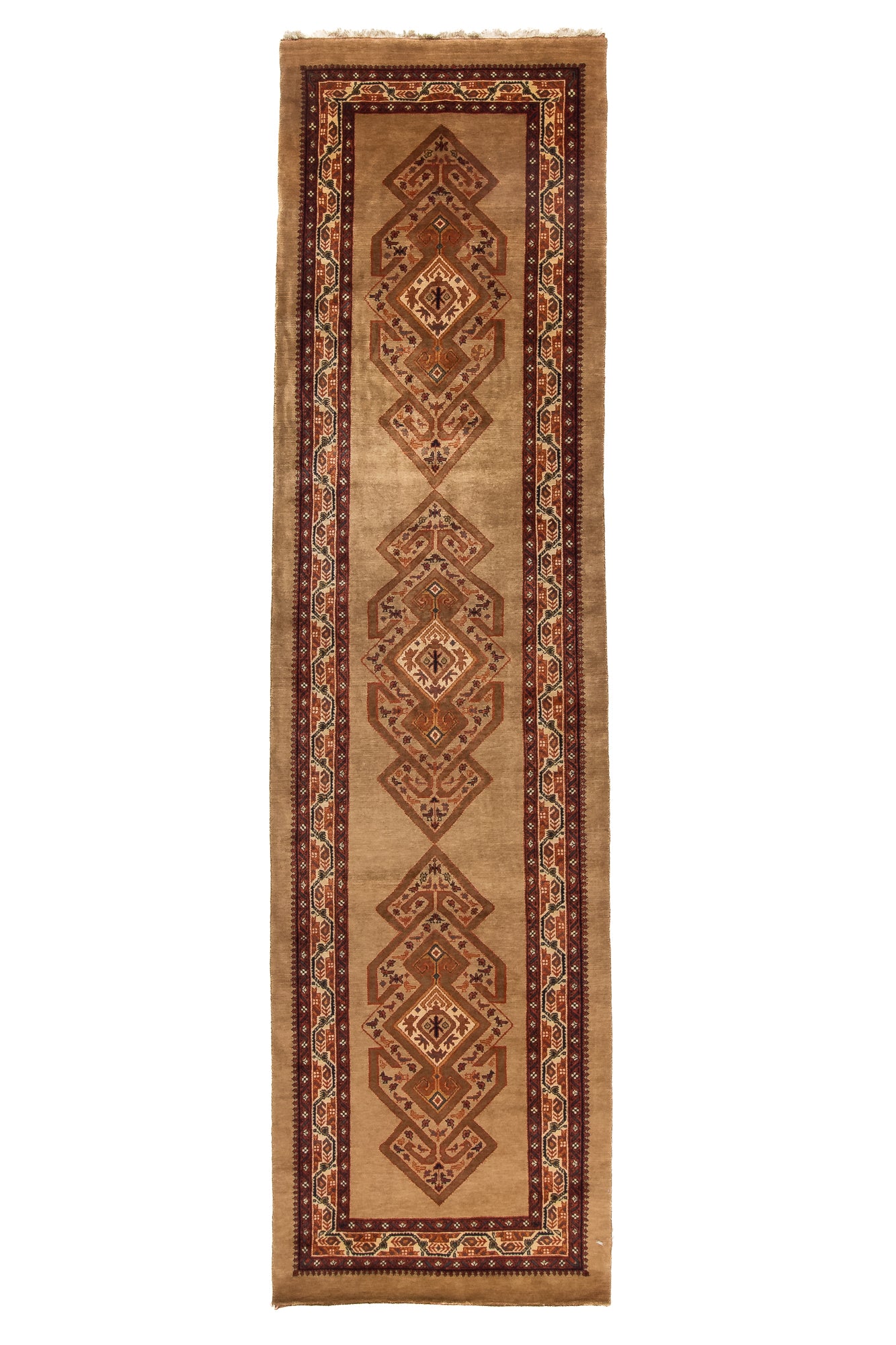 Traditional Gabbeh Runner <br> 2'10 x 10'10