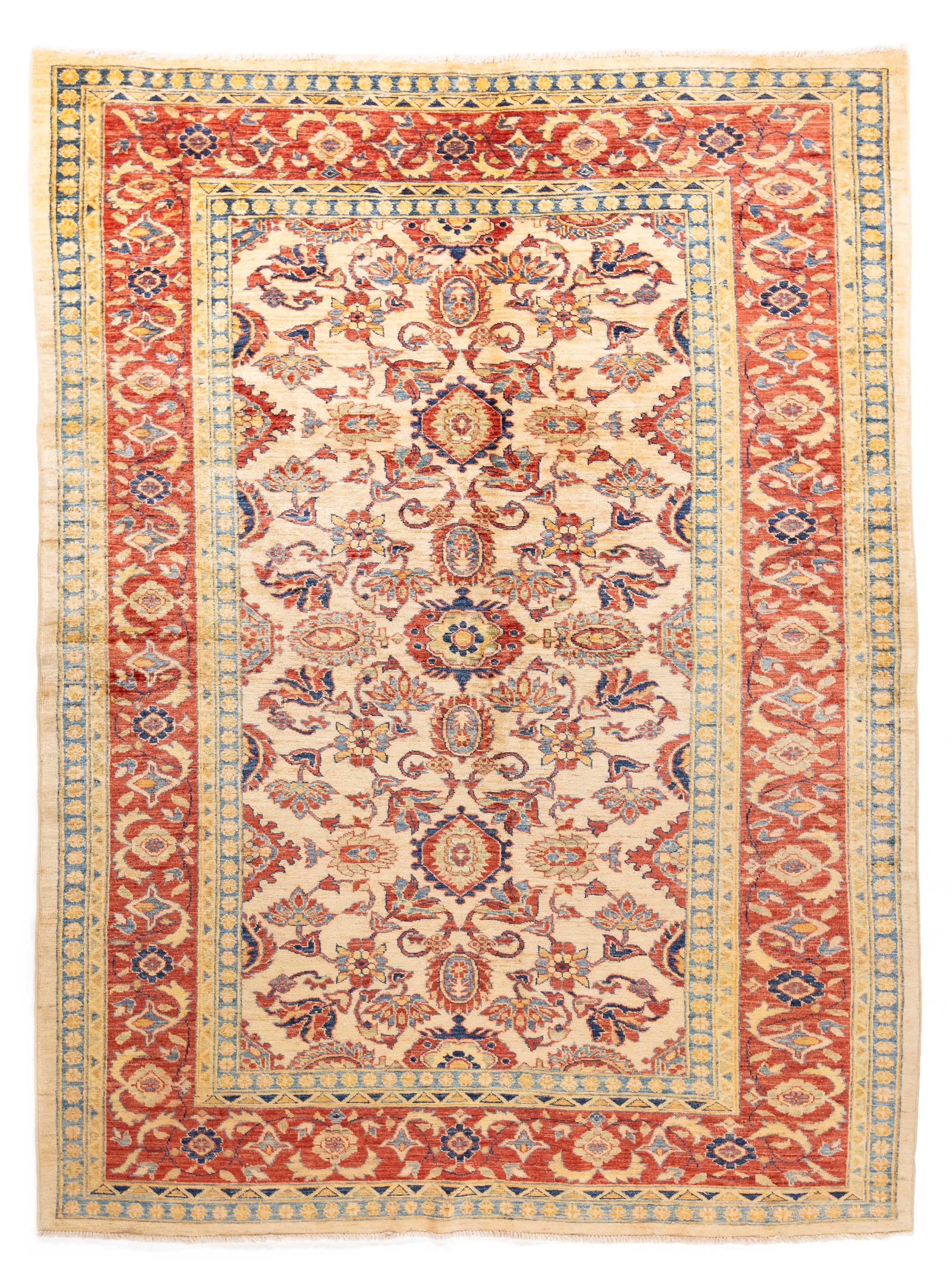 New Pakistan Vegetal dyed Rug <br> 6'1 x 8'1