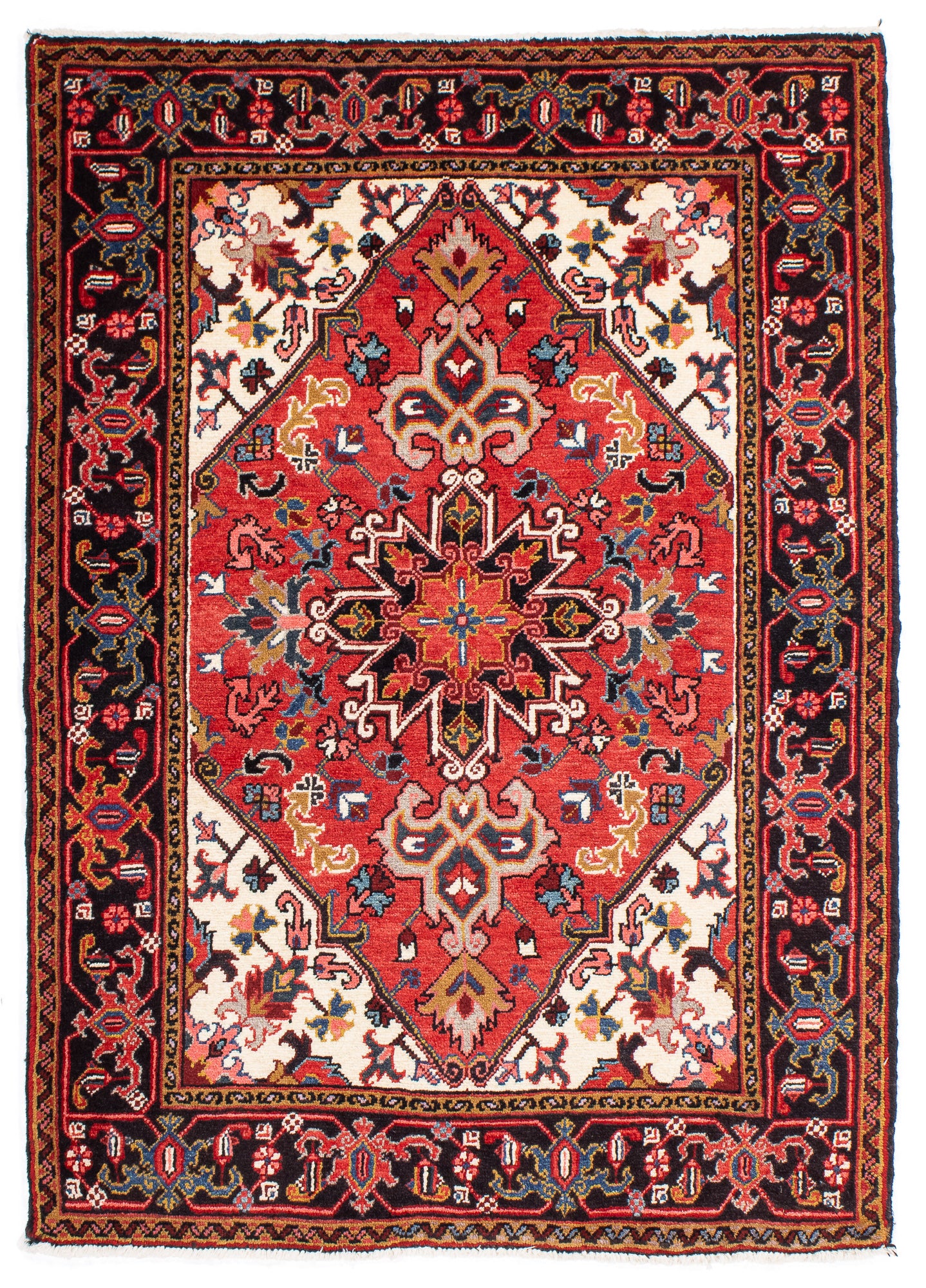 Persia Heriz Rug <br> 3'4' x 4'7'