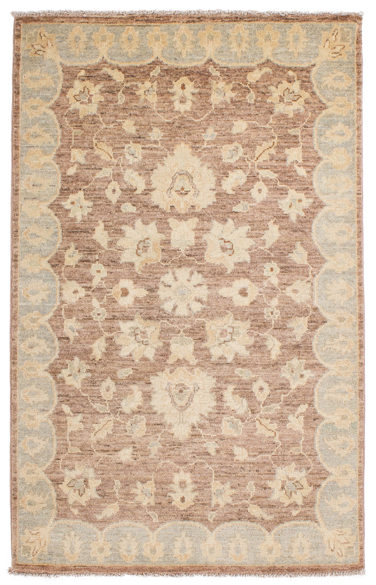 Pakistan Oushak Rug <br> 3'3' x 5'1'