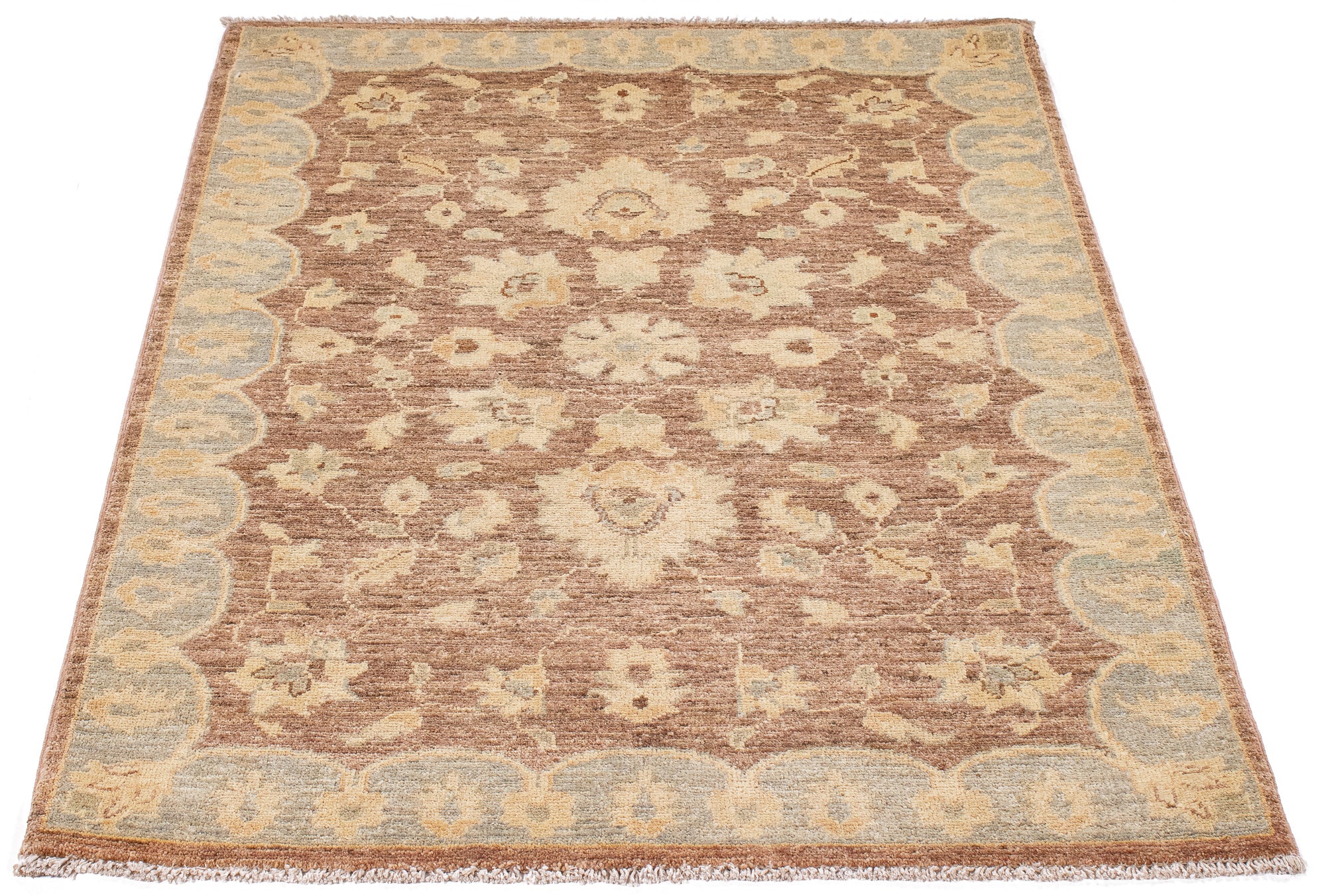 Pakistan Oushak Rug <br> 3'3' x 5'1'