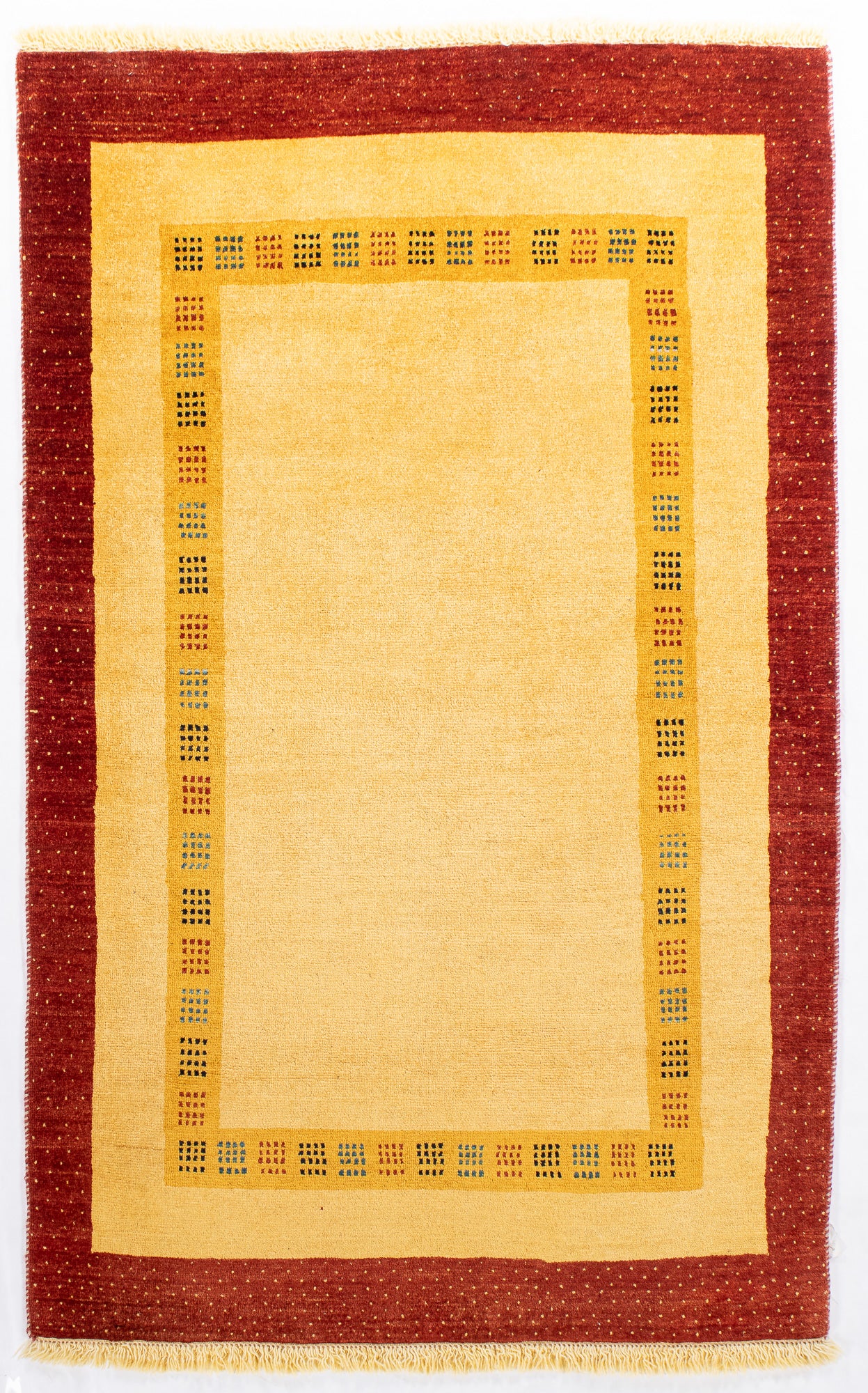 Persia Gabbeh Rug <br> 3'5' x 5'5'