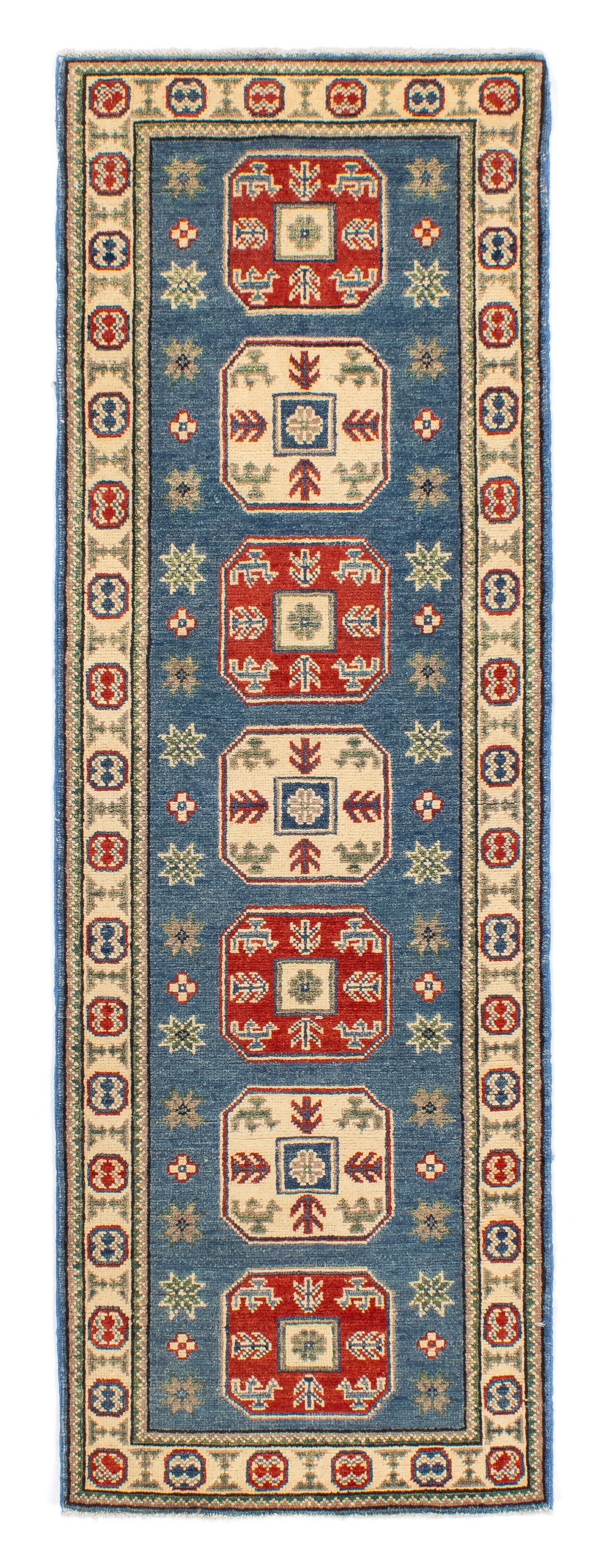 New Pakistan Kazak Rug <br> 2'1 x 6'3