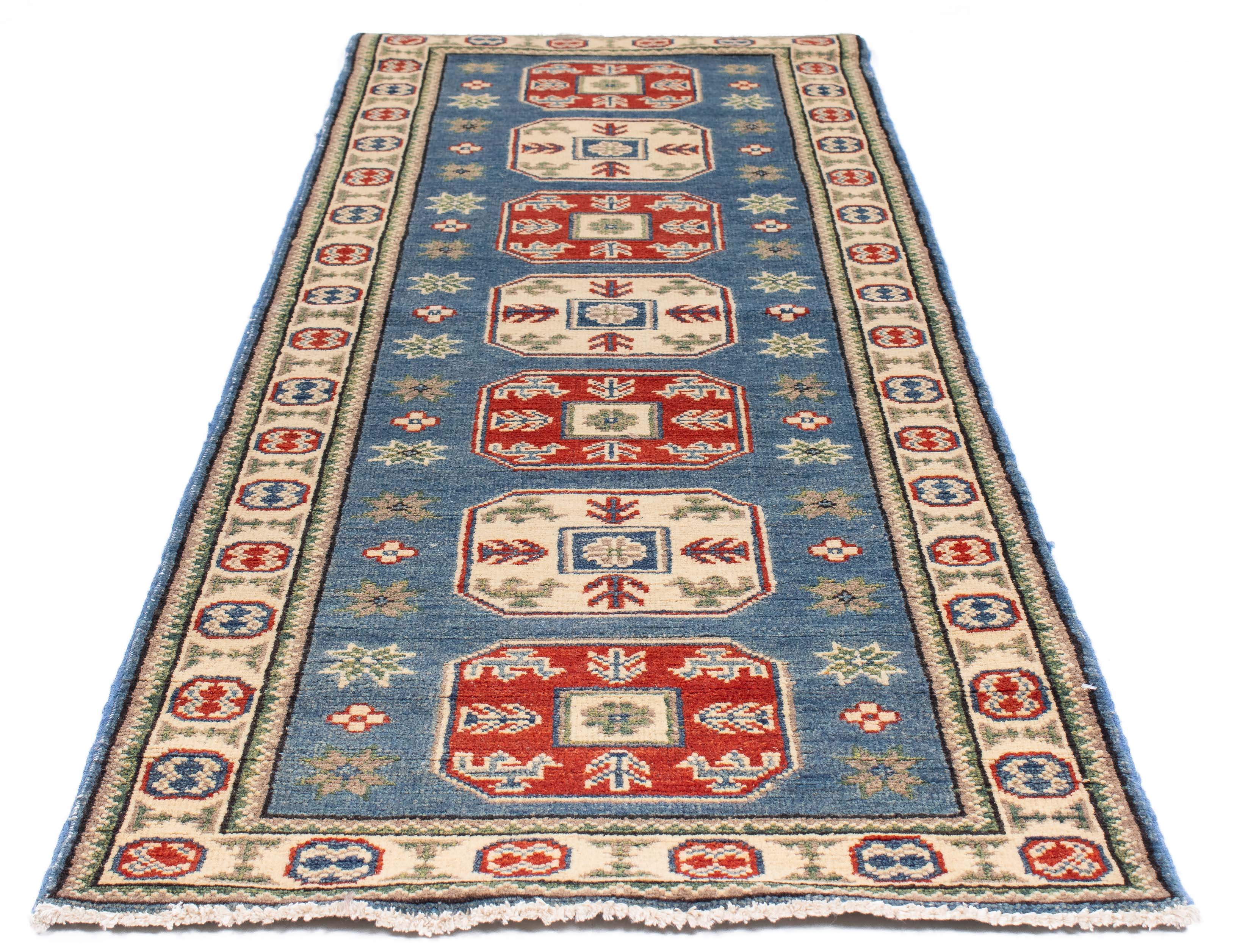 New Pakistan Kazak Rug <br> 2'1 x 6'3