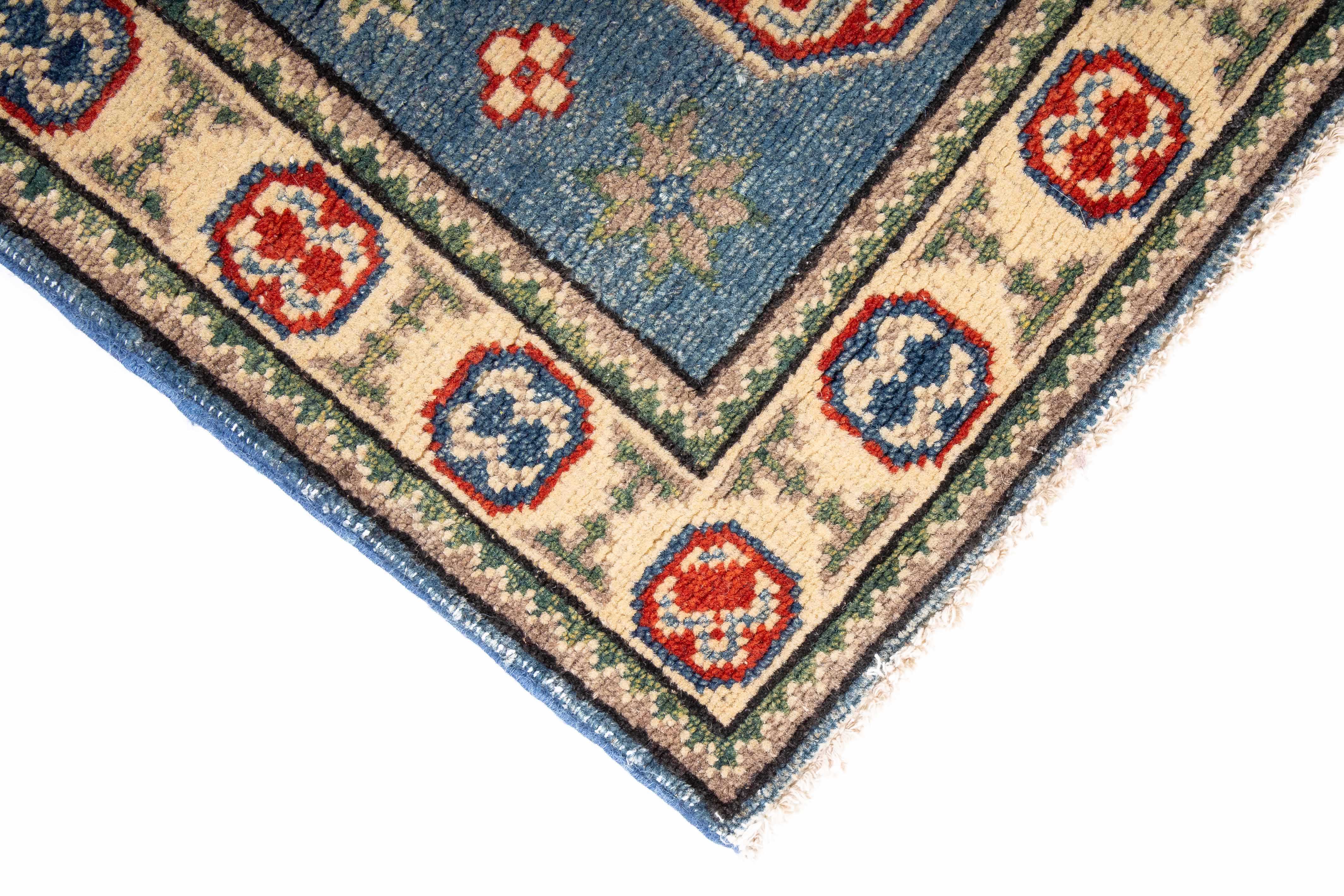 New Pakistan Kazak Rug <br> 2'1 x 6'3