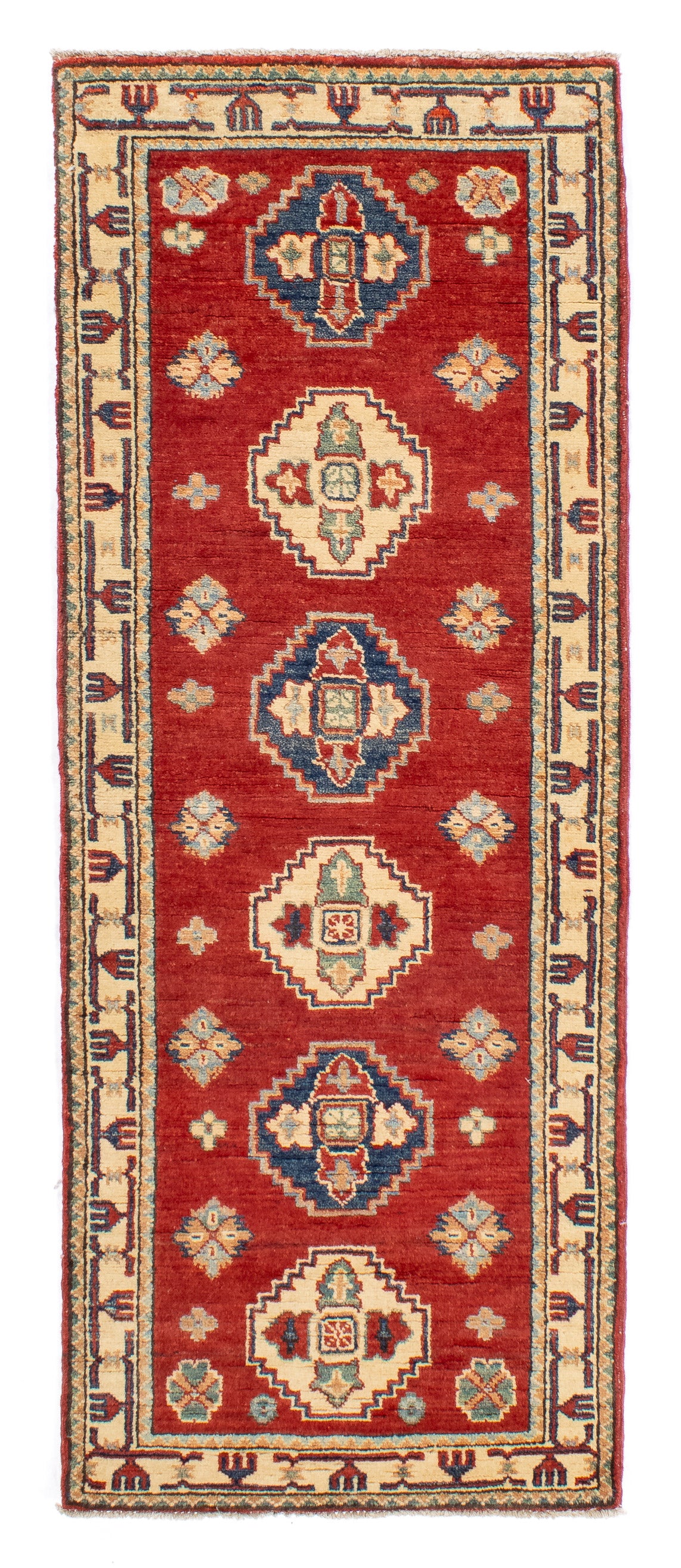 New Pakistan Kazak Rug <br> 2'2 x 5'7