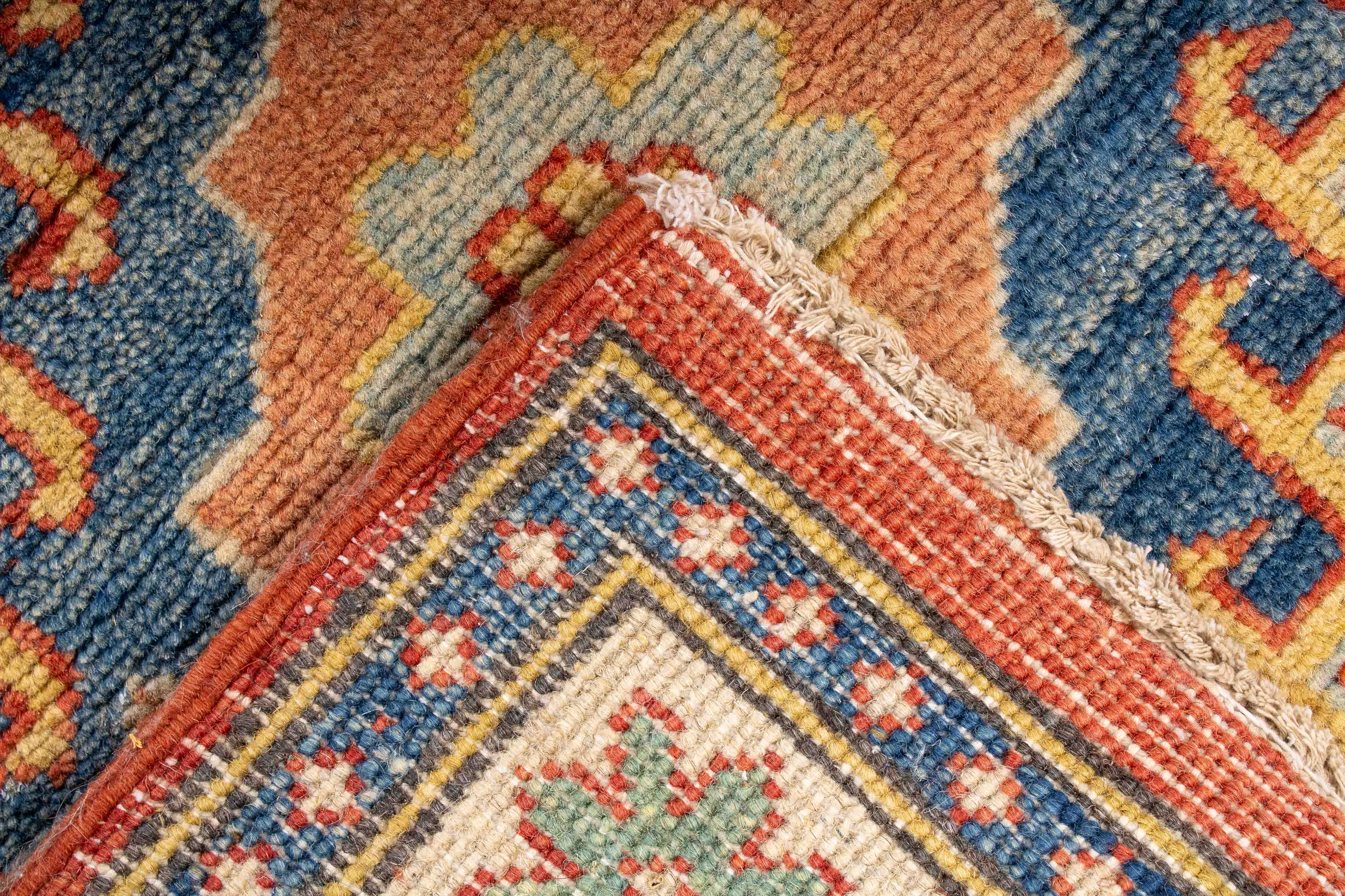 New Pakistan Kazak Rug <br> 2'7 x 8'2