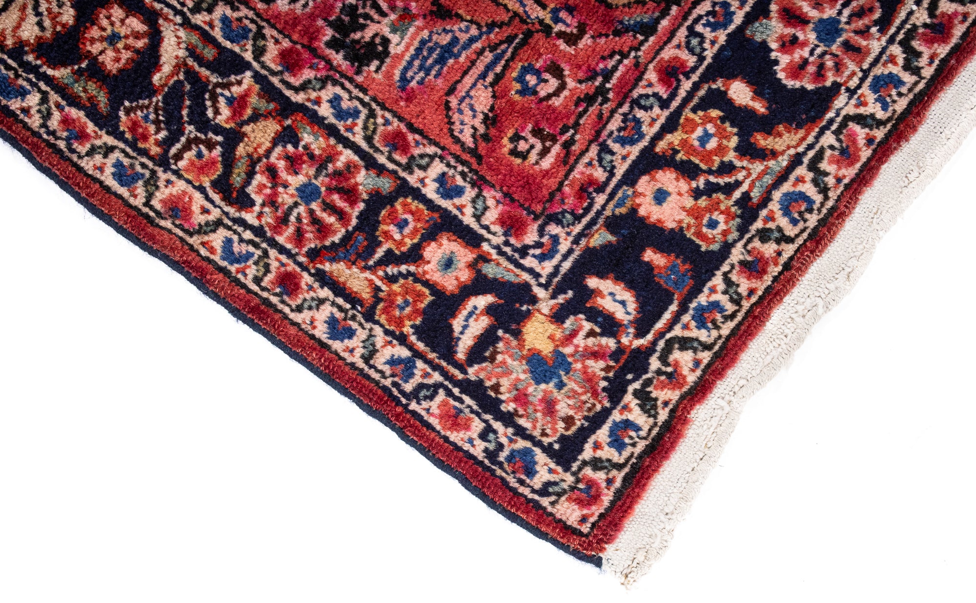 Antique Persia Lilihan Rug <br> 2'8' x 4'7'