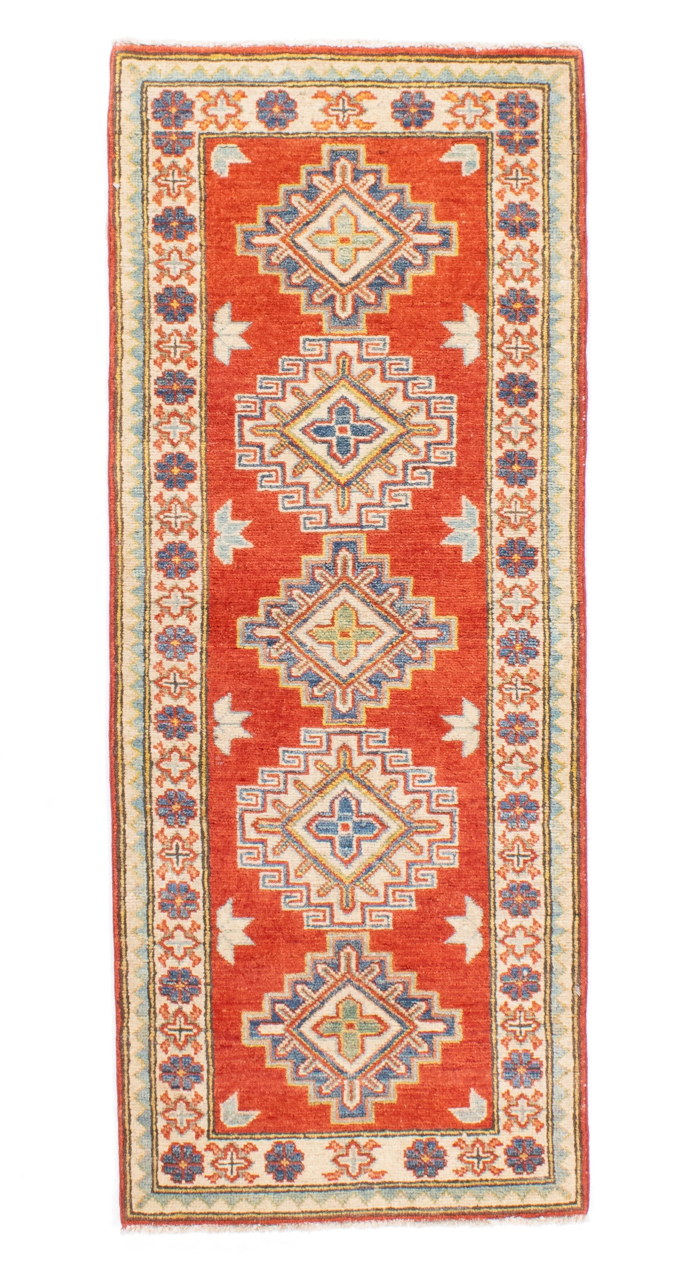 New Pakistan Kazak Rug <br> 2'2 x 5'3