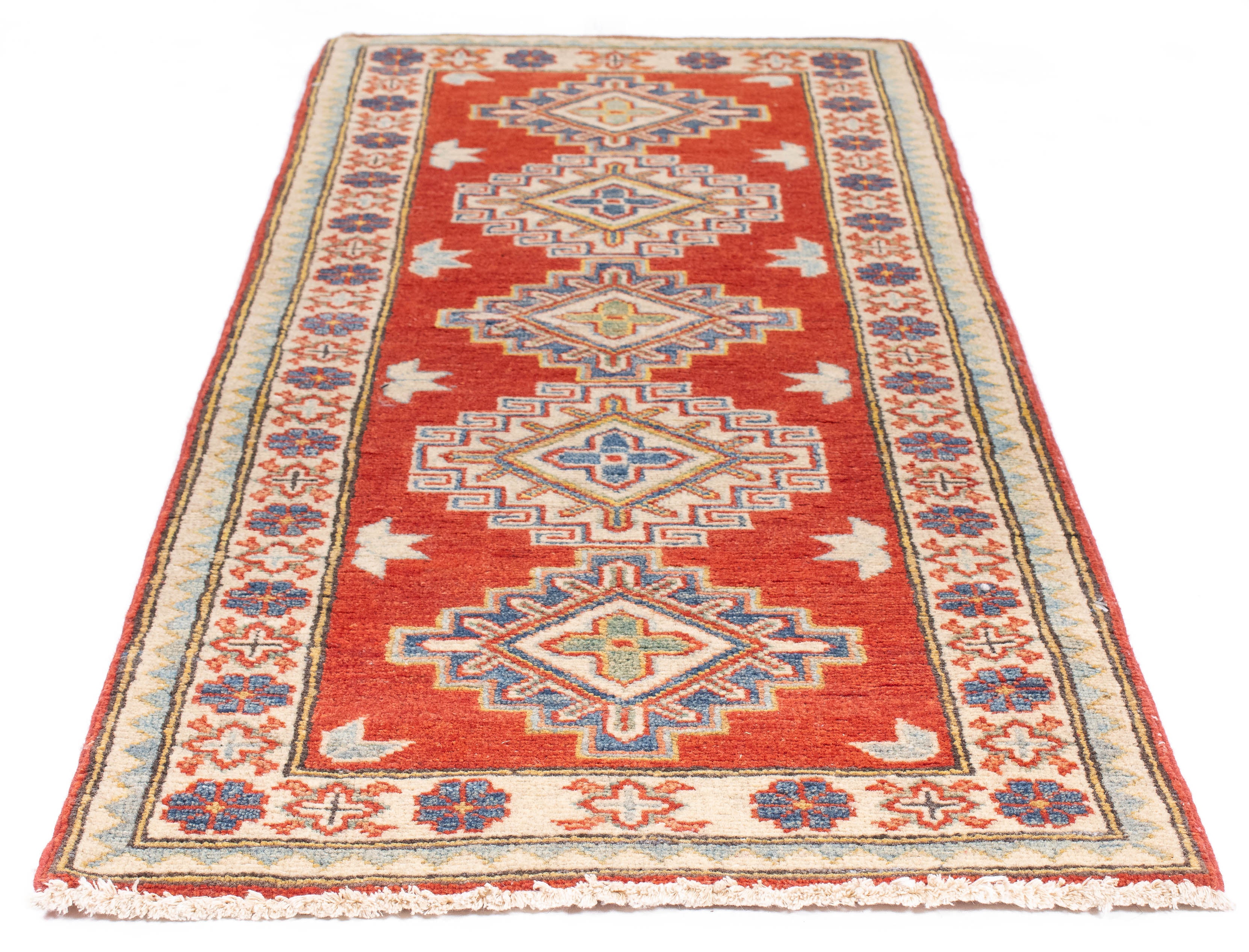 New Pakistan Kazak Rug <br> 2'2 x 5'3