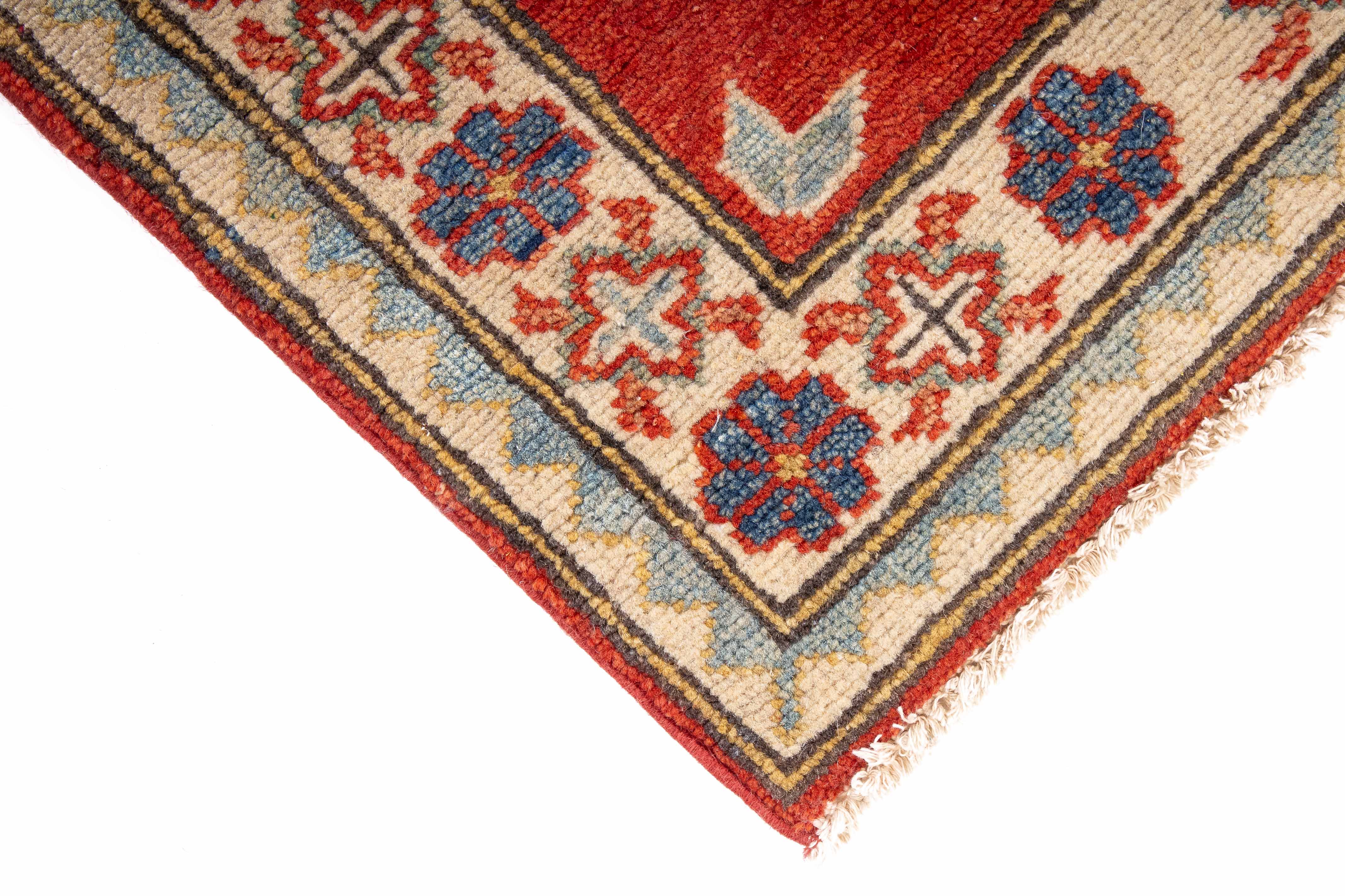 New Pakistan Kazak Rug <br> 2'2 x 5'3