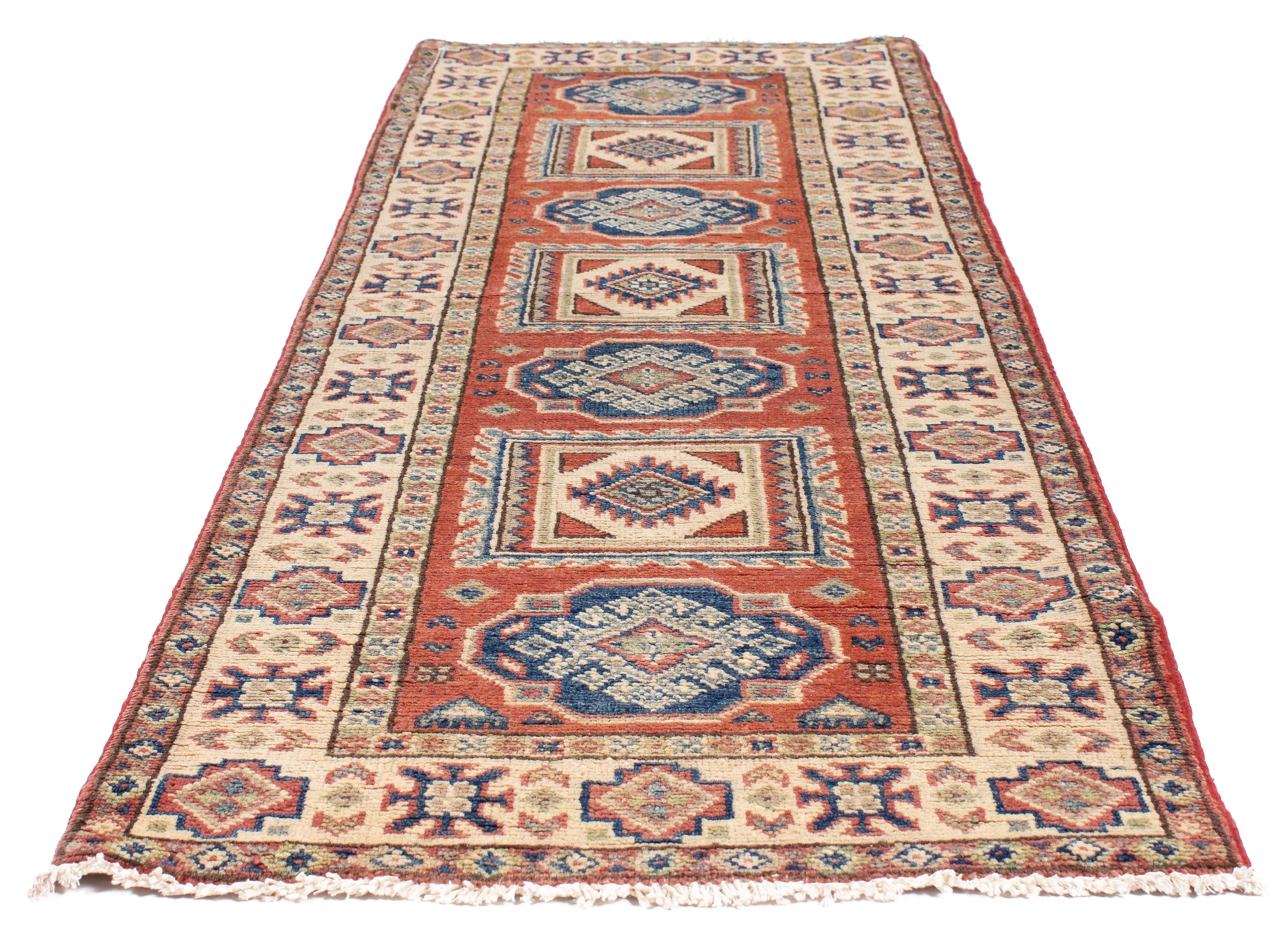 New Pakistan Kazak Rug <br> 2'2 x 5'10