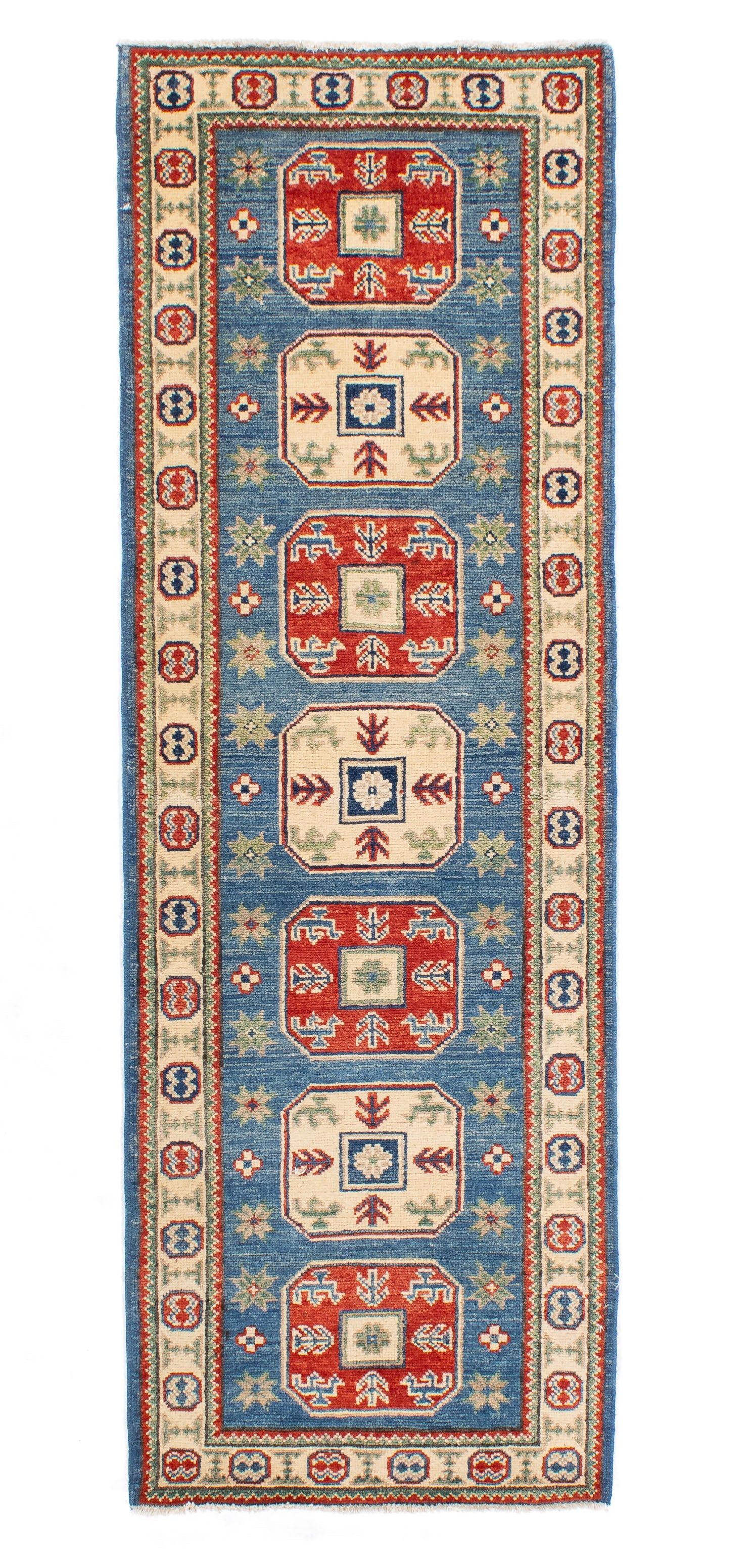 New Pakistan Kazak Rug <br> 2'2 x 6'6