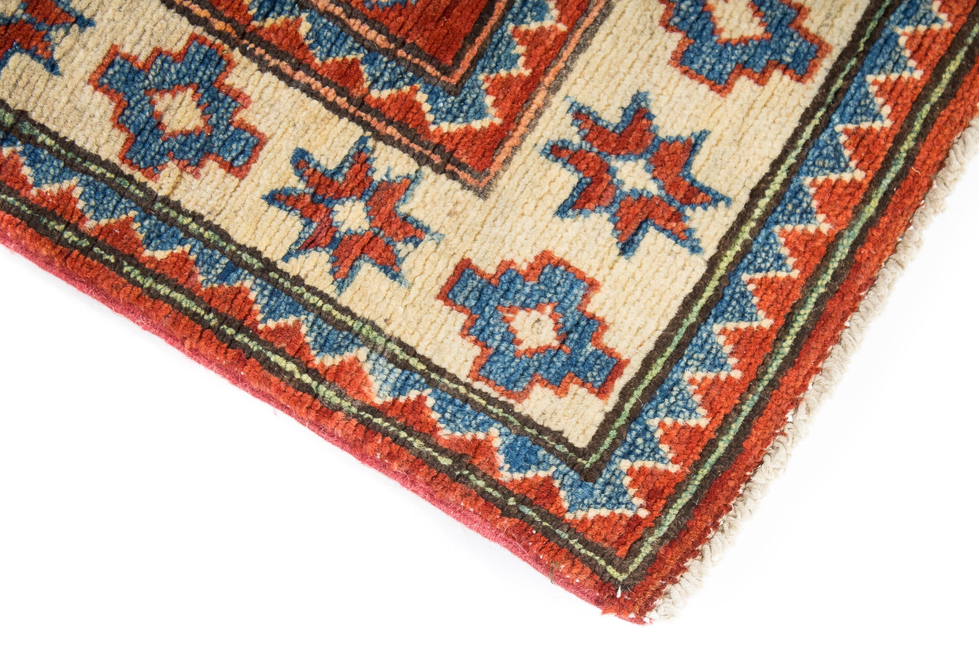 Red Pak Kazak Kilim Runner <br> 3'0 x 10'0