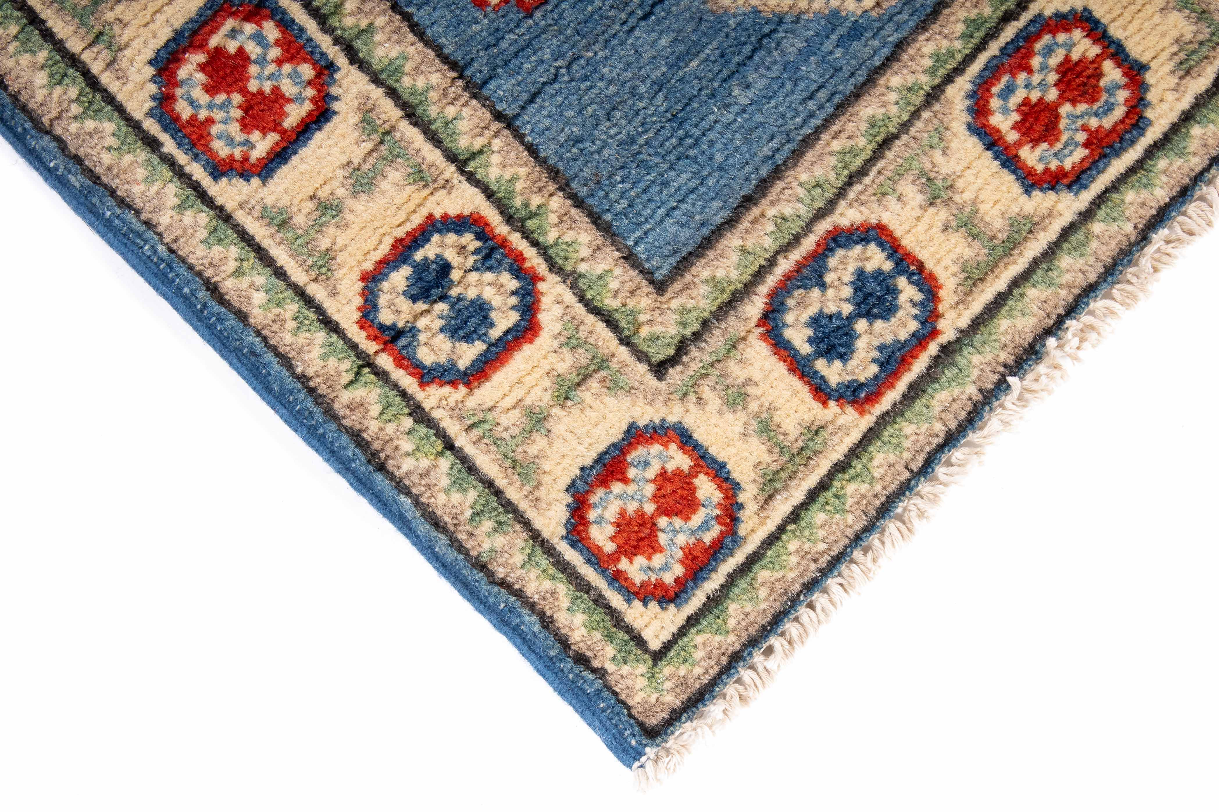 New Pakistan Kazak Rug <br> 2'1 x 6'1