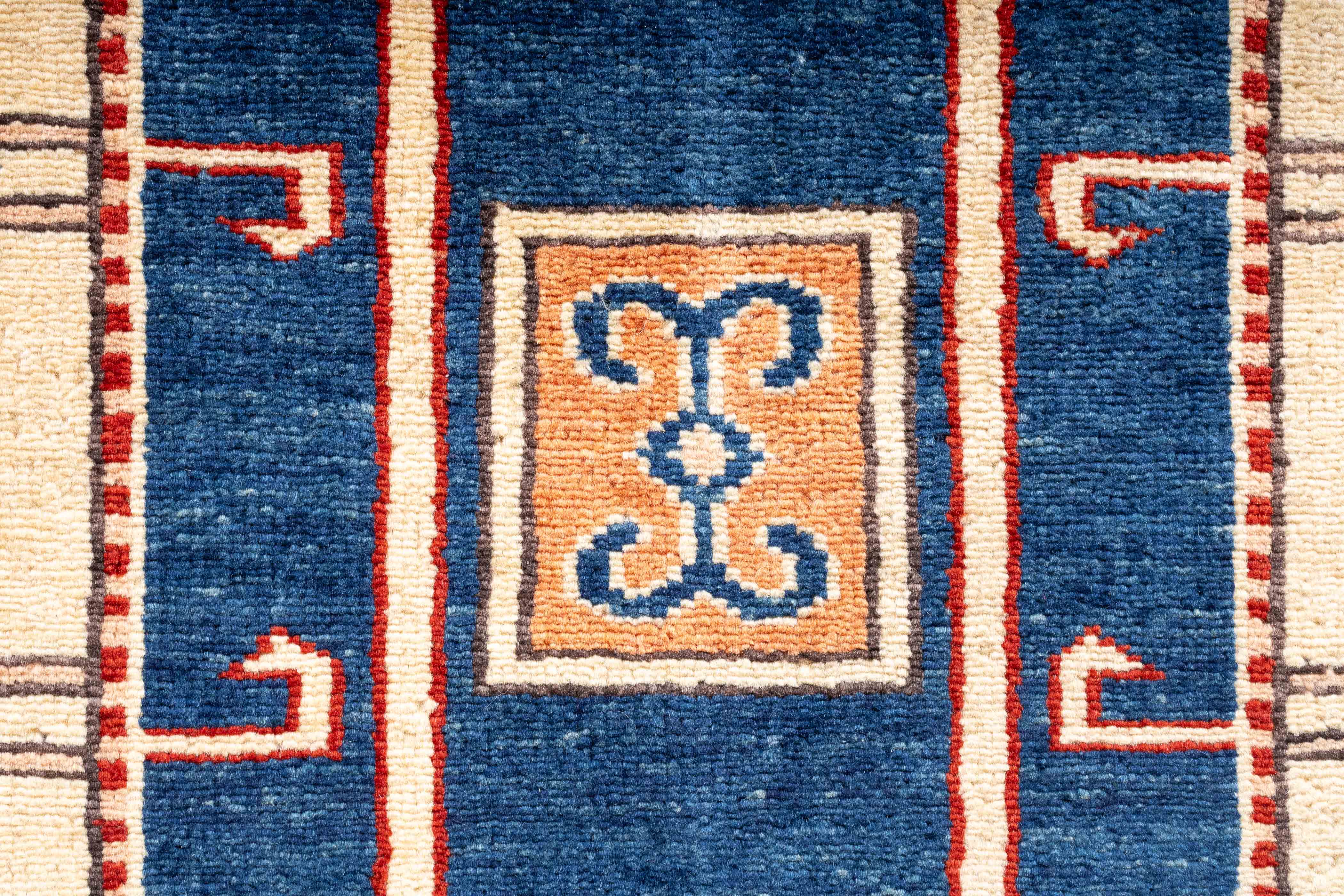 New Afghan Caucasian Design Rug 3'11 x 5'11