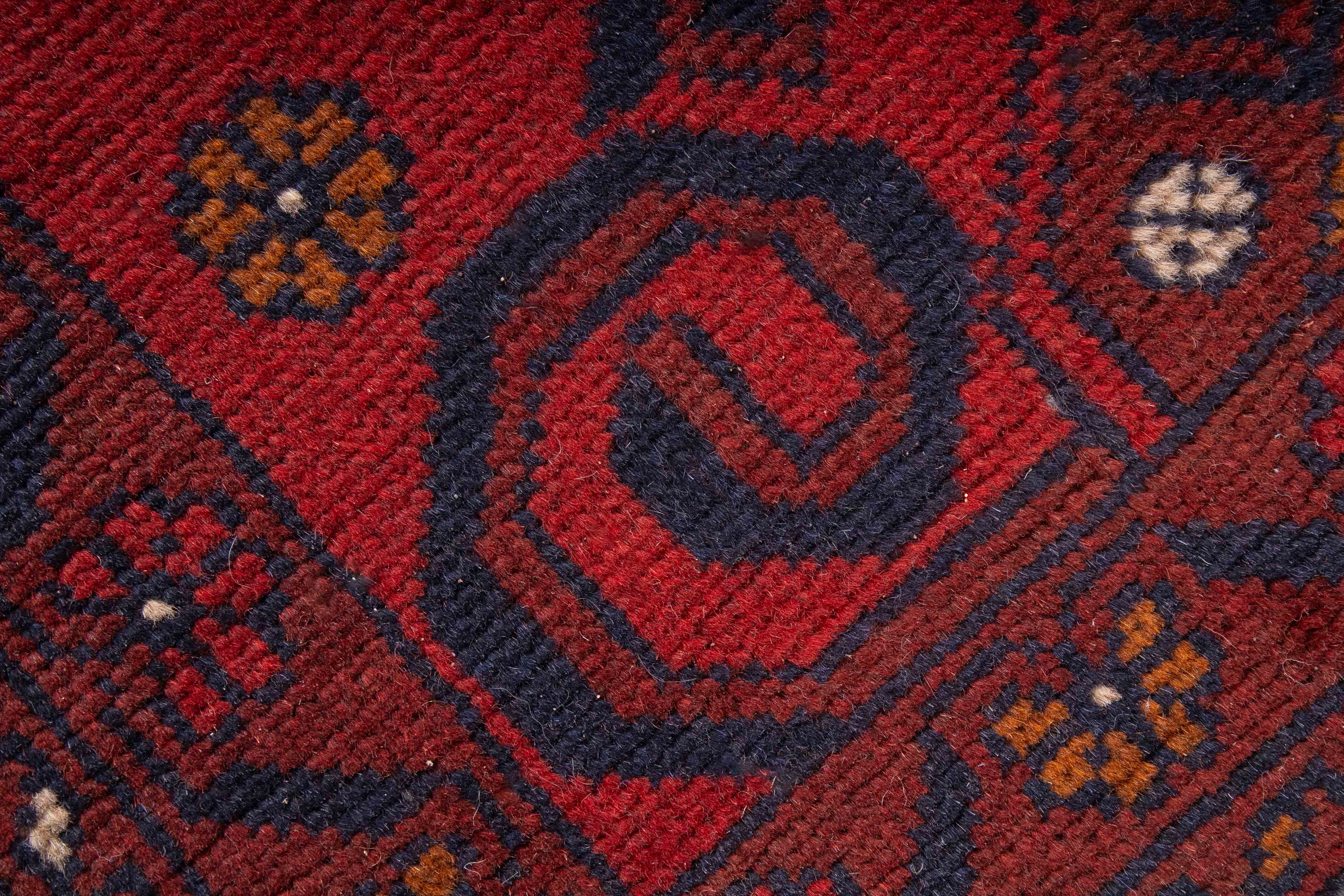 New Pakistan Bokhara Rug <br> 1'9 x 4'9