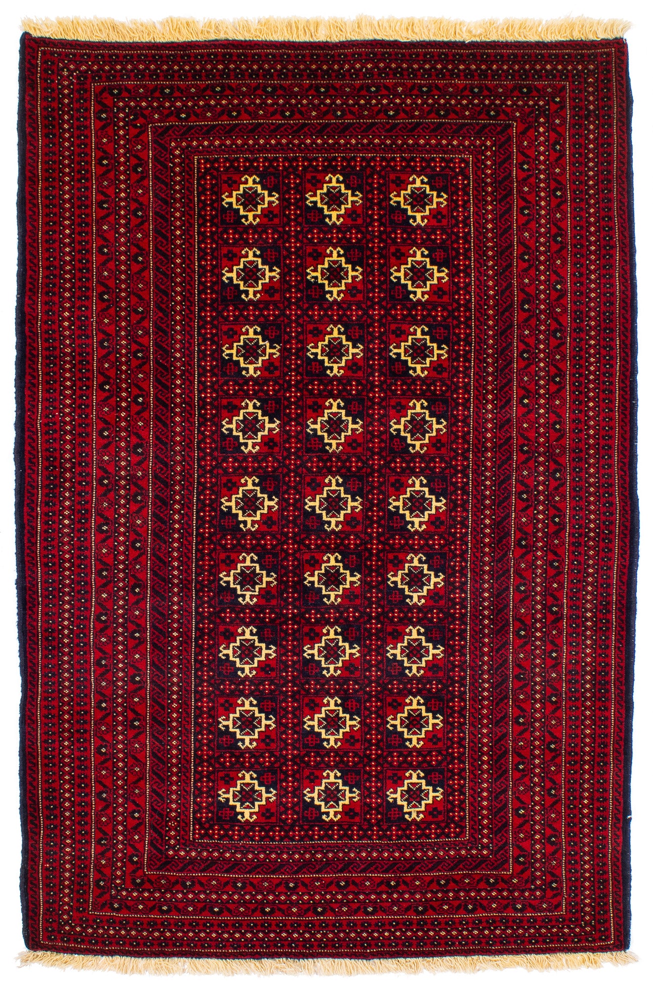 Persia Turkoman Rug <br> 3'10' x 5'8'