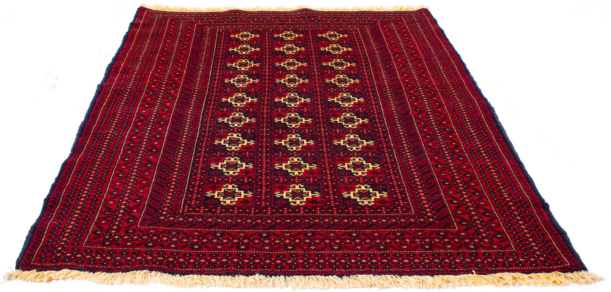 Persia Turkoman Rug <br> 3'10' x 5'8'