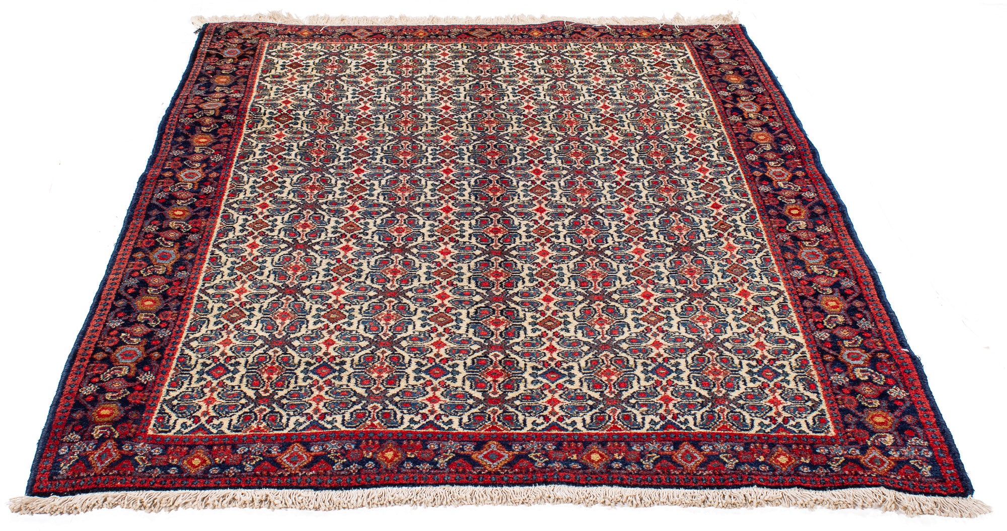 Persia Senneh Rug <br> 3'10' x 5'1'