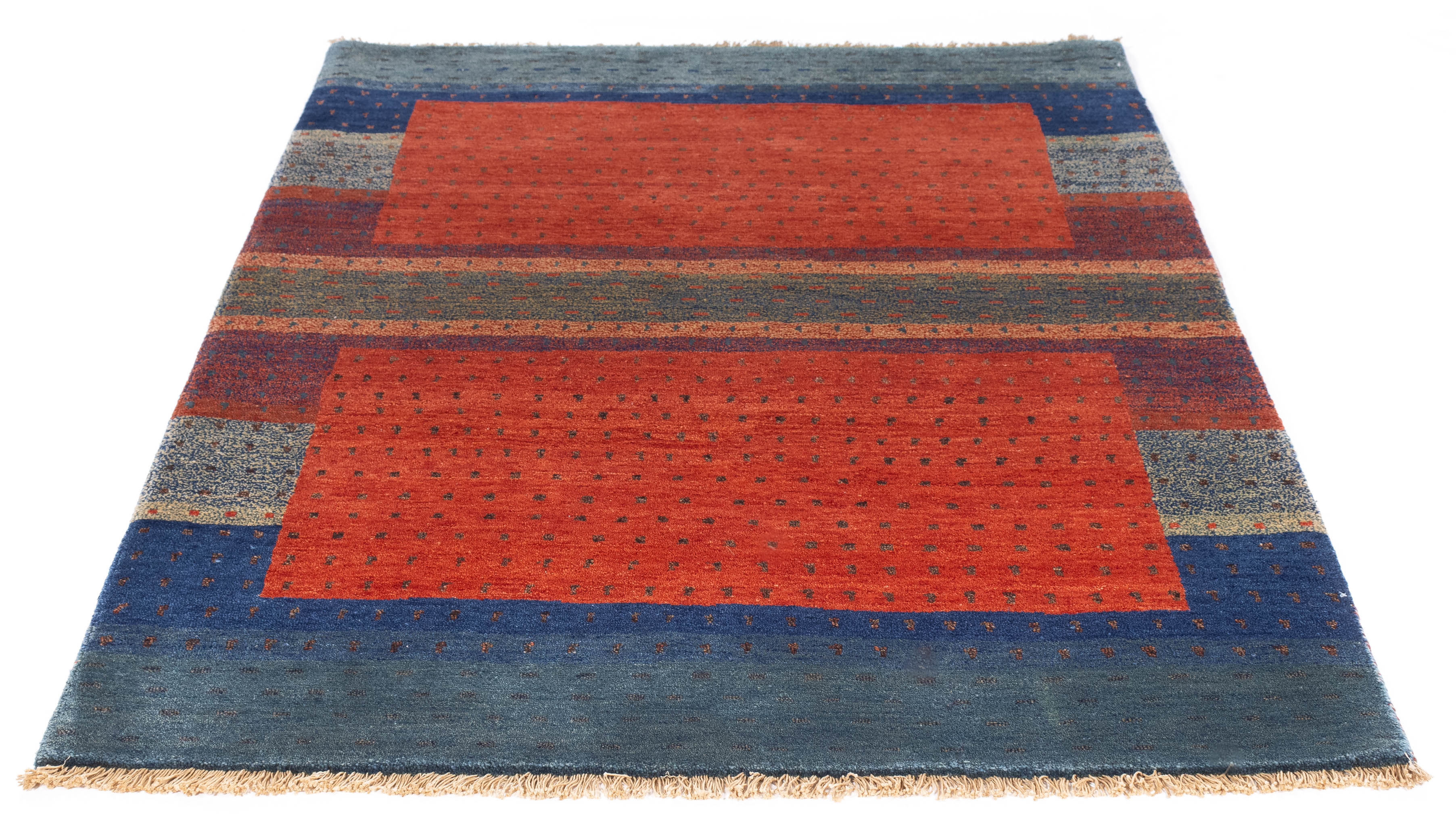 New Indian Gabbeh Rug 4'1 x 5'11