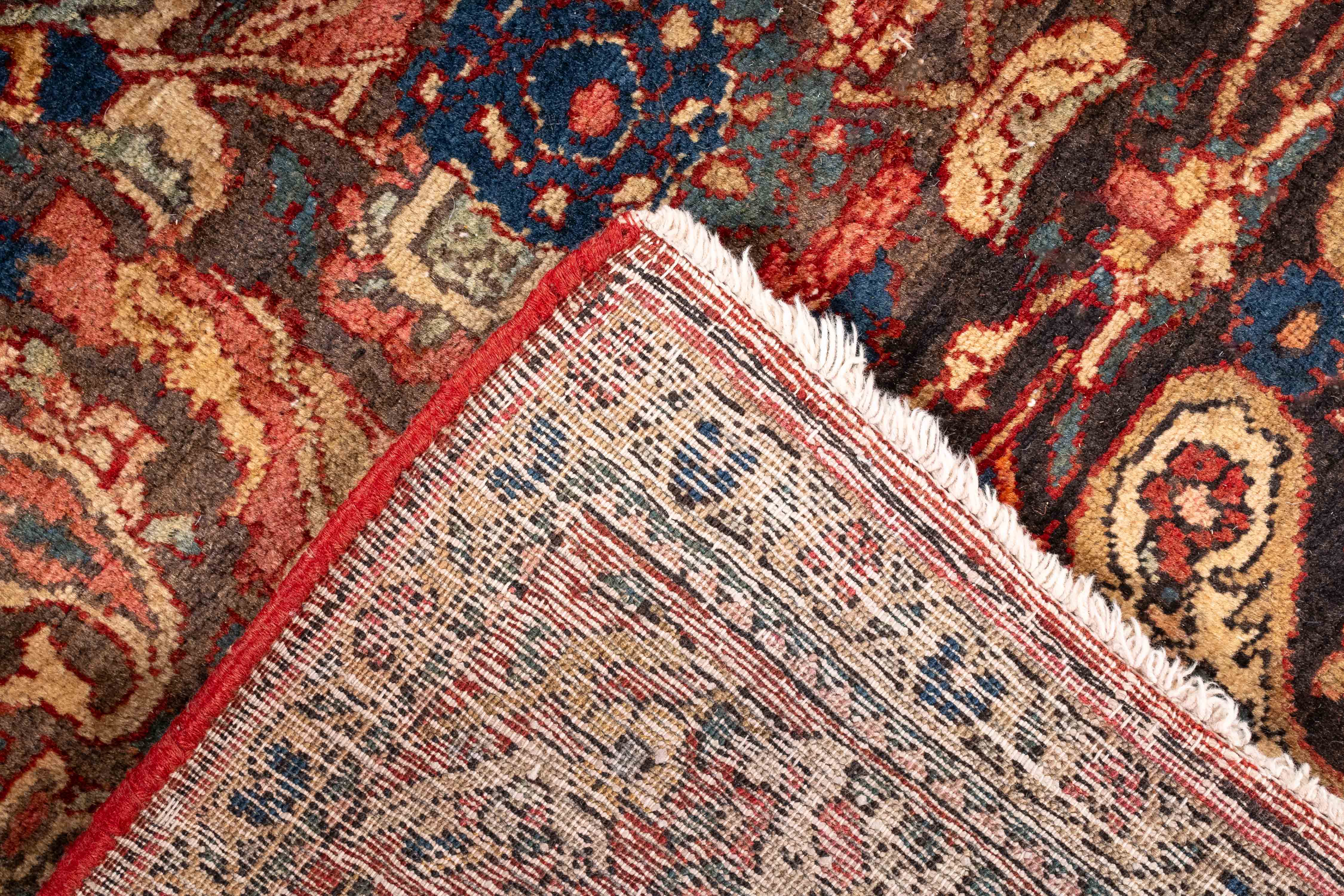 Vintage Persian Bidjar Rug <br> 4'4 x 7'0