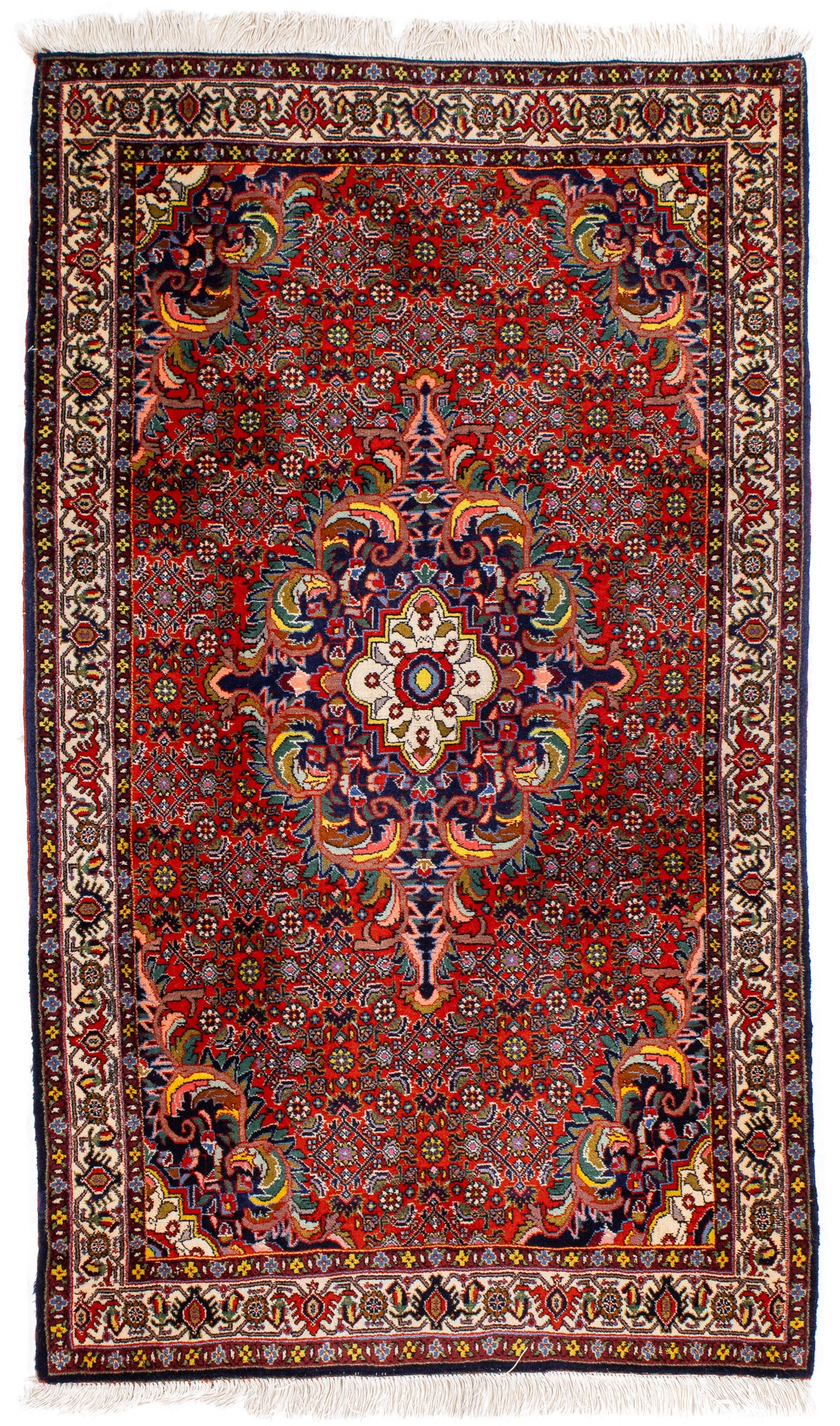 Persia Bidjar Centered Medallion Rug <br> 3'0' x 5'3'