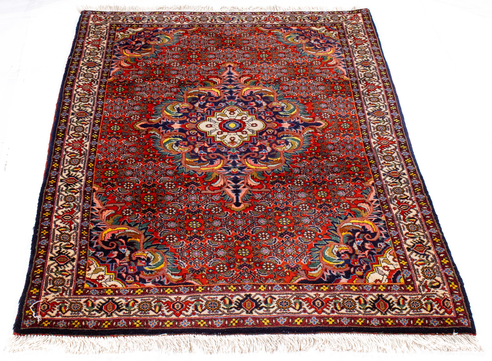 Persia Bidjar Centered Medallion Rug <br> 3'0' x 5'3'