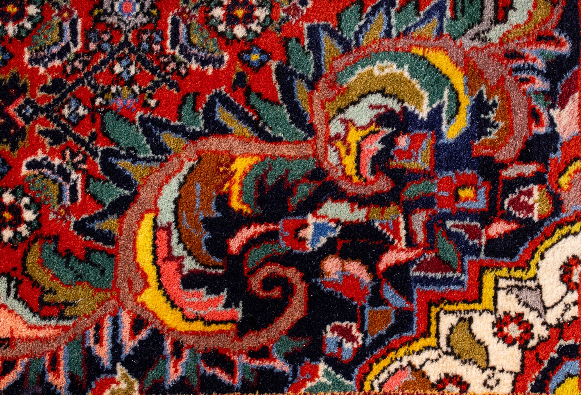 Persia Bidjar Centered Medallion Rug <br> 3'0' x 5'3'