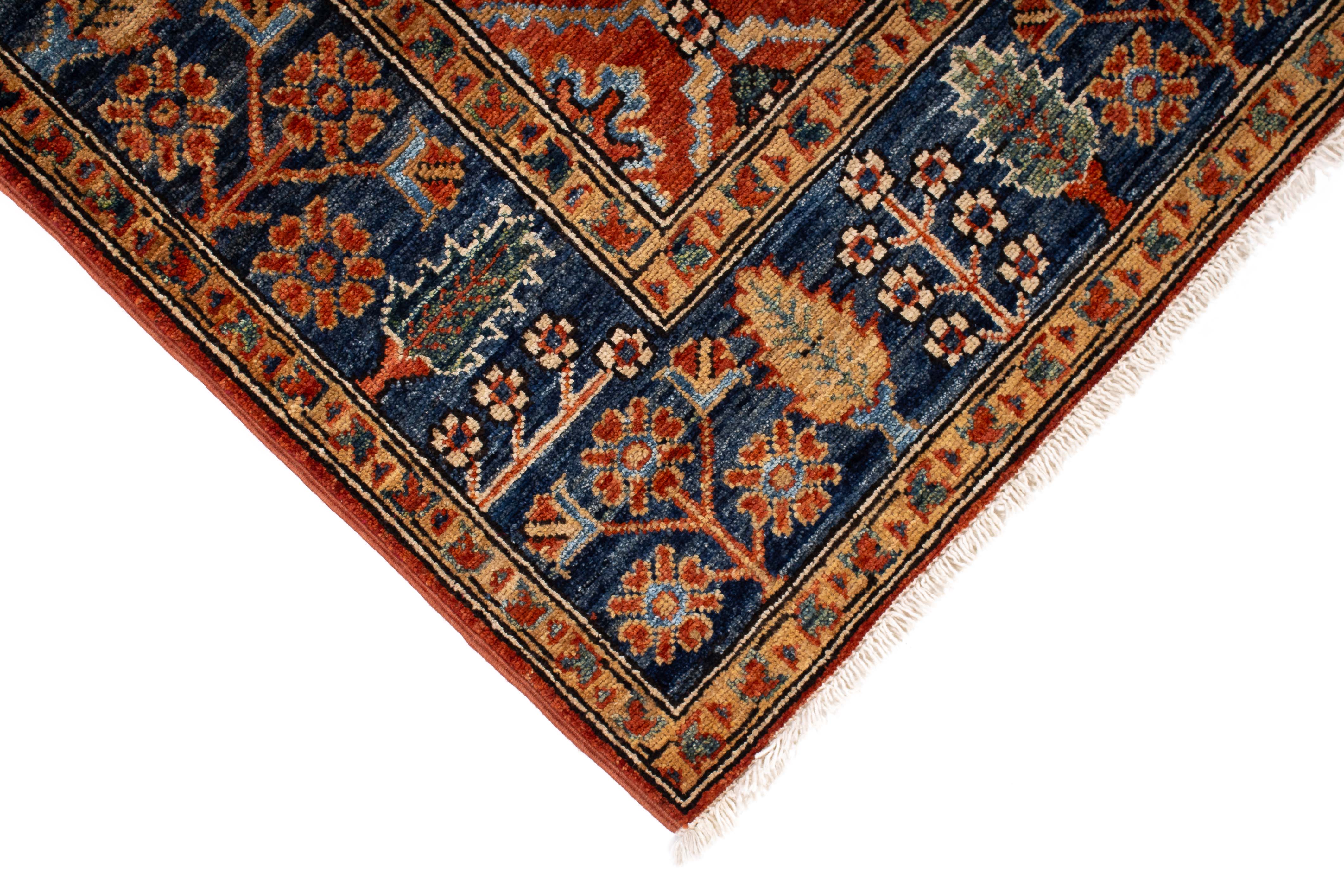 New Pakistan Serapi Rug <br> 5'0 x 7'0