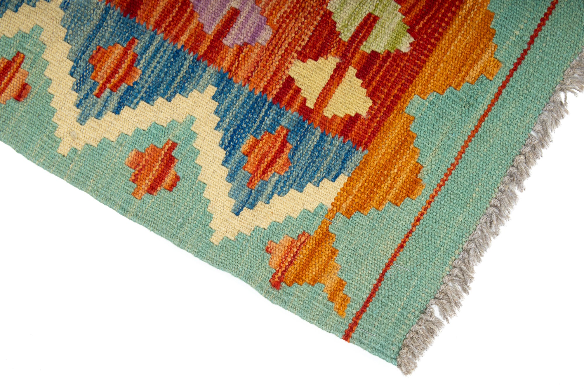 Colorful Pak Kilim rug <br> 6'0 x 8'0