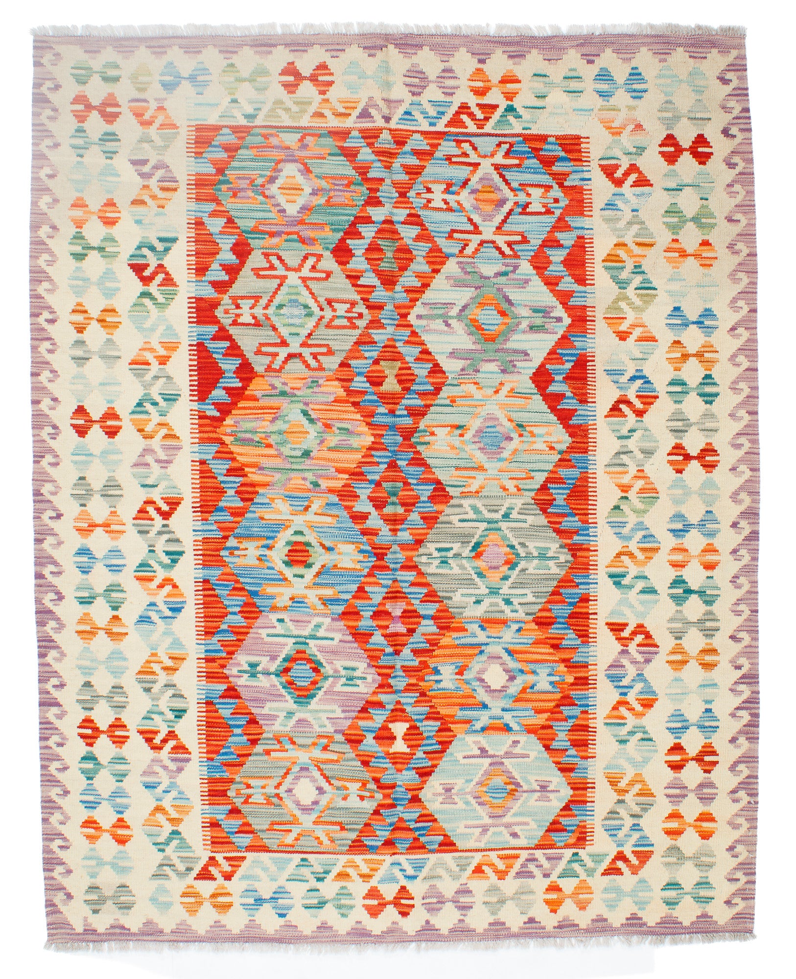 Colorful Pak Kilim <br> 5'0 x 7 '0