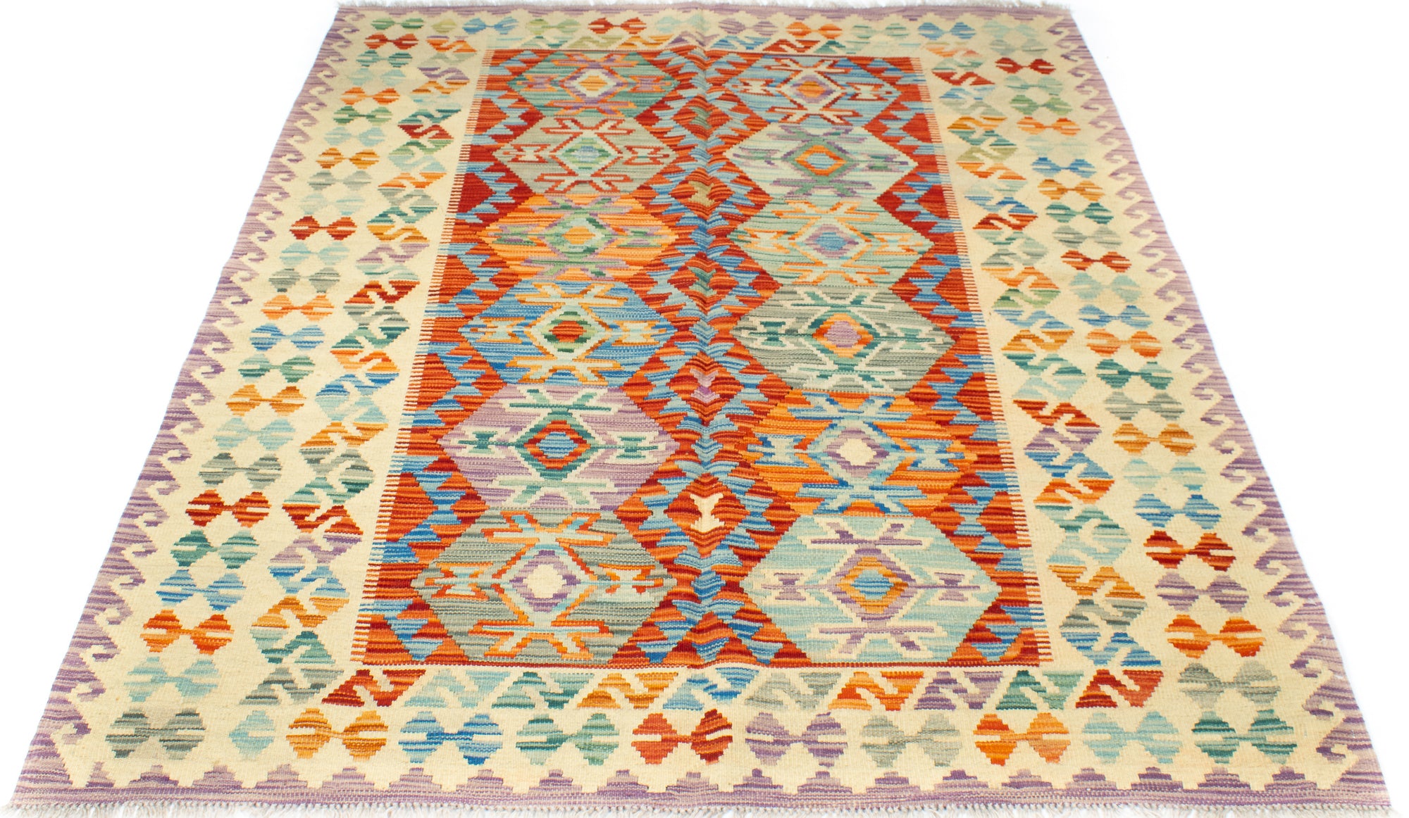 Colorful Pak Kilim <br> 5'0 x 7 '0