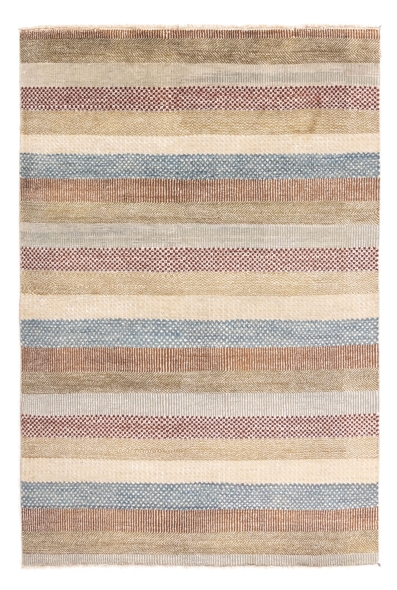 New Indian Contemporary Rug 4'1 x 5'10