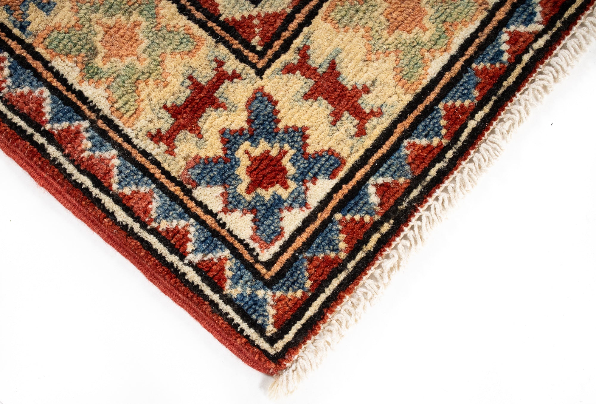 Traditional Pak Kazak Accent Rug <br> 2'8 x 4'1