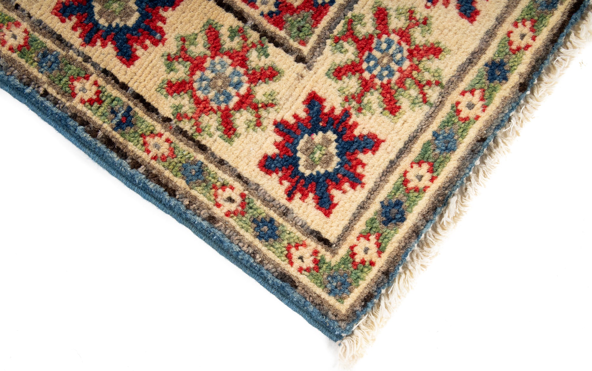 Traditional Pak Kazak Accent Rug <br> 2'6 x 3'9