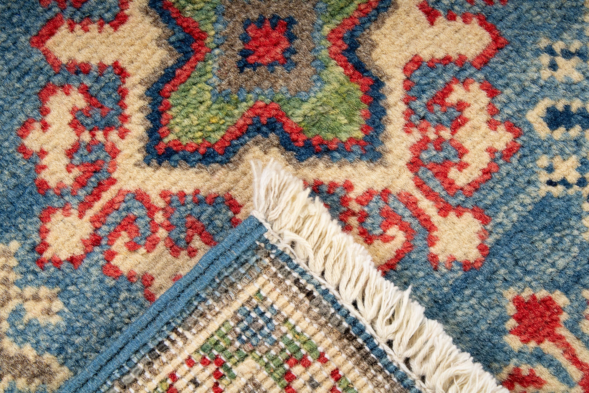 Traditional Pak Kazak Accent Rug <br> 2'6 x 3'9