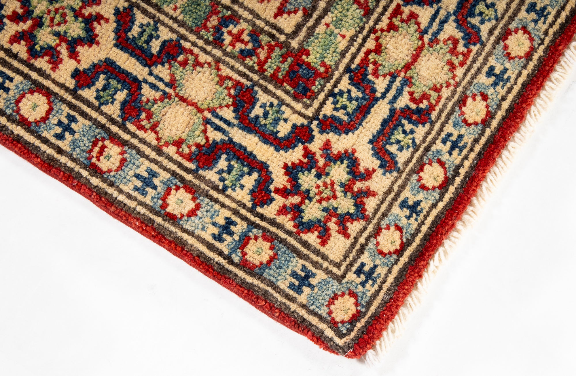 Traditional Pak Kazak Accent Rug <br> 2'9 x 4'0